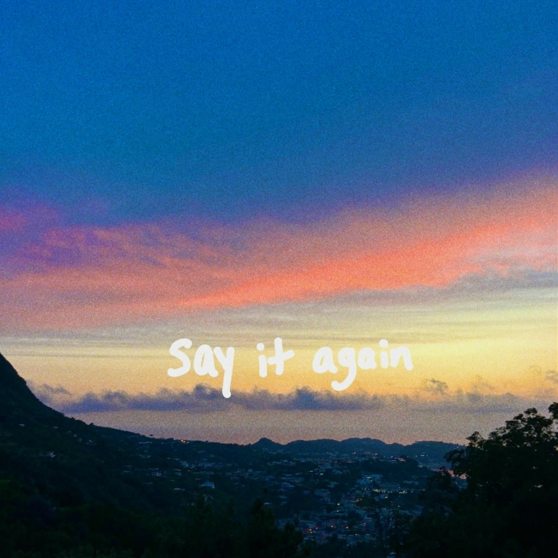 Album cover of say it again