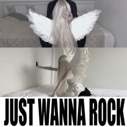 Cover of just wanna rock by undefined