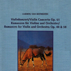 Cover of Ludwig van Beethoven - Romances for Violin and Orchestra