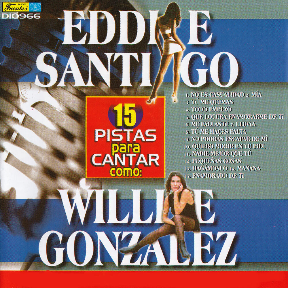 Picture of 15 Pistas para Cantar Como - Originalmente Realizado por Eddie Santiago y Willie González