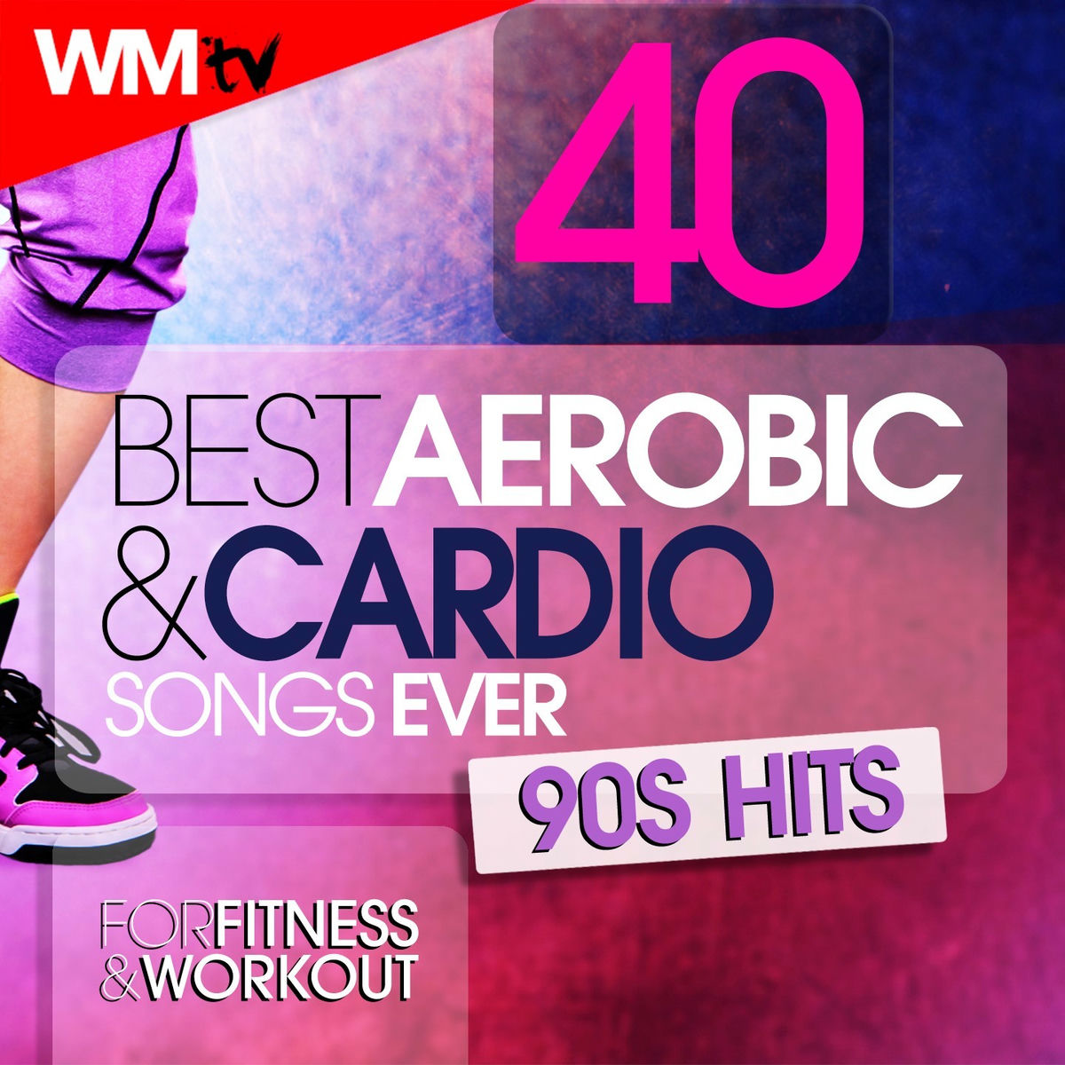 Album cover of 40 Best Aerobic & Cardio Songs Ever 90s Hits For Fitness & Workout (Unmixed Compilation for Fitness & Workout 128 - 142 Bpm / 32 Count)