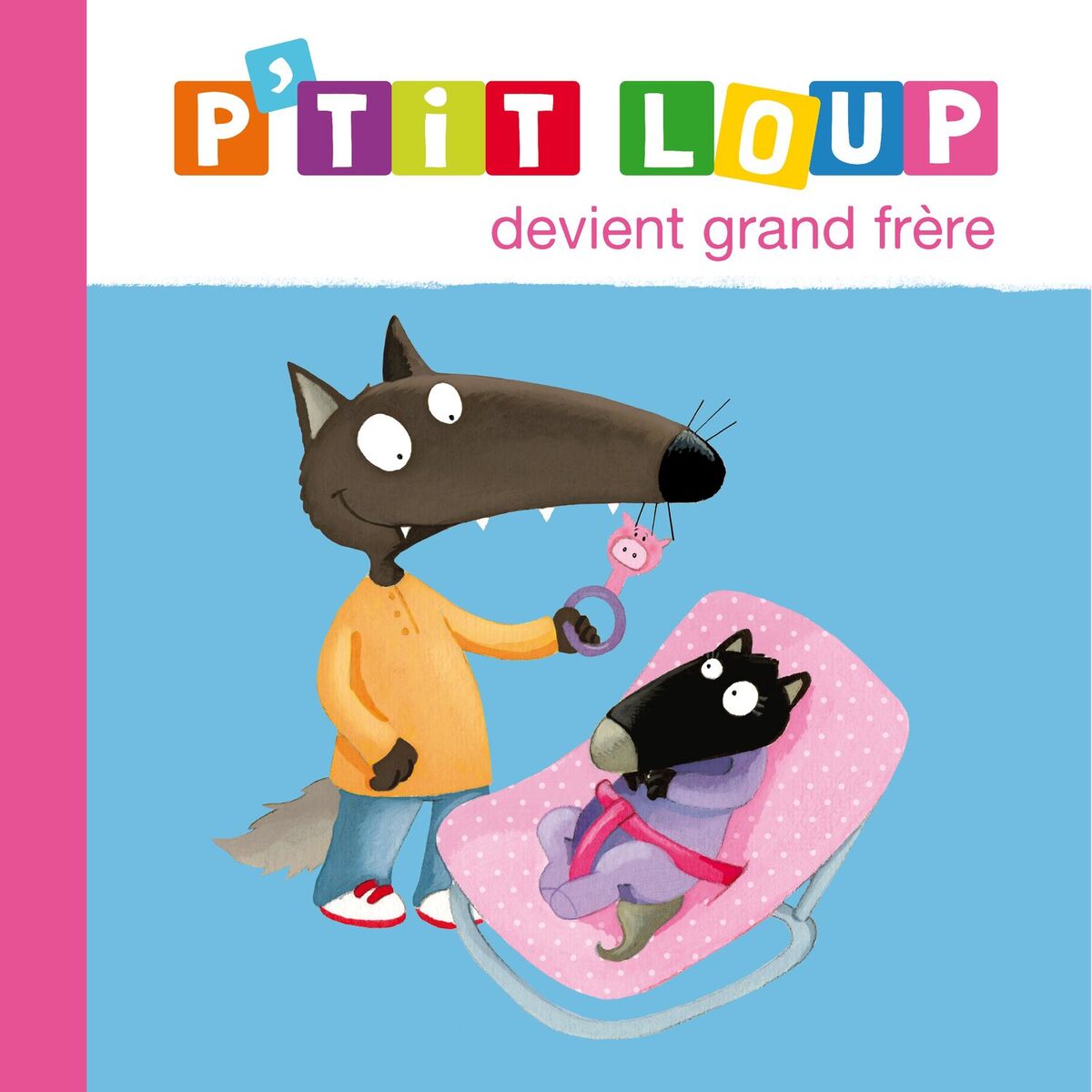 Album cover of P’tit Loup devient grand frère – la chanson