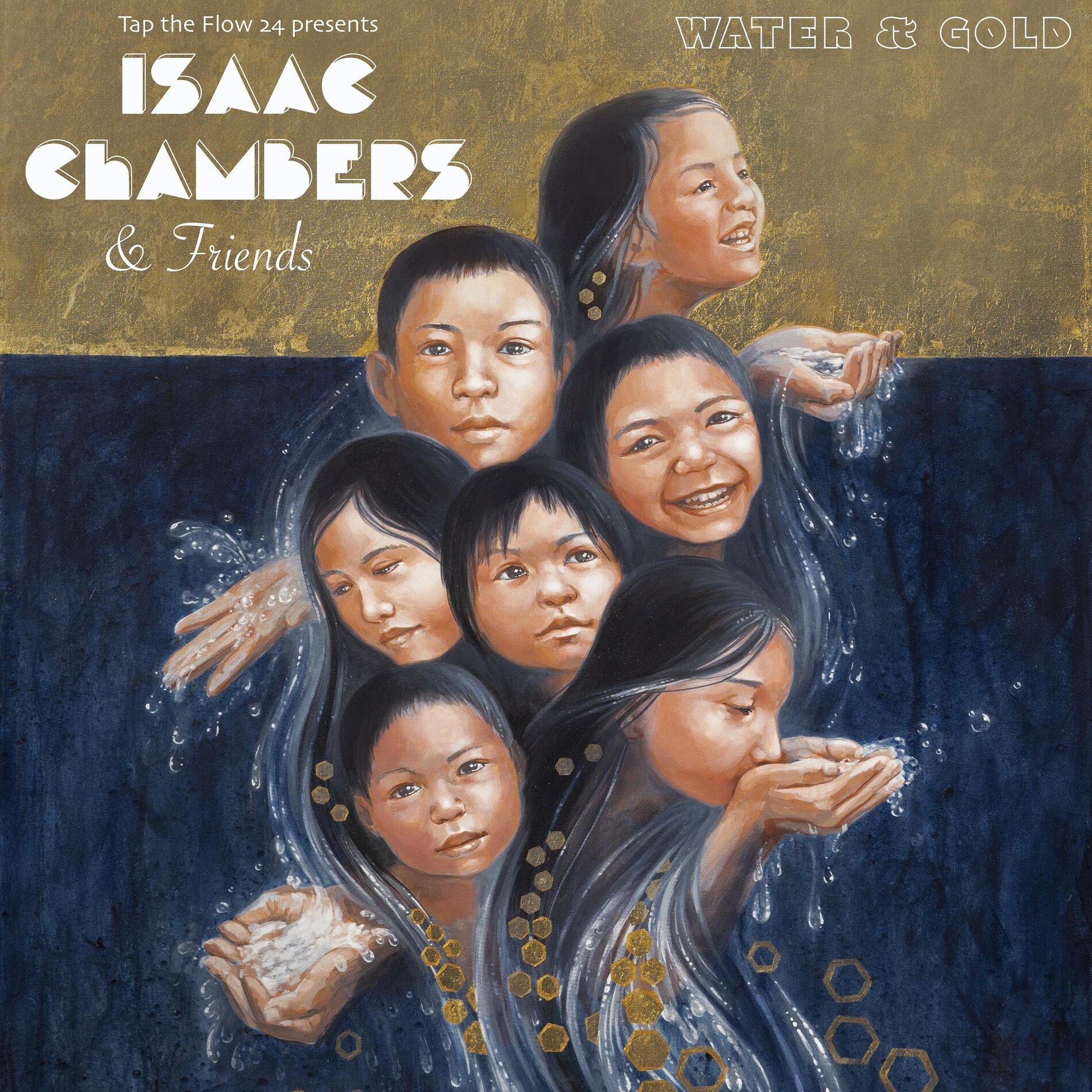 Album cover of Water & Gold (feat. Swan Hil, SaQi, Autumn Skye, Shaman's Dream, Daniel Lesser)