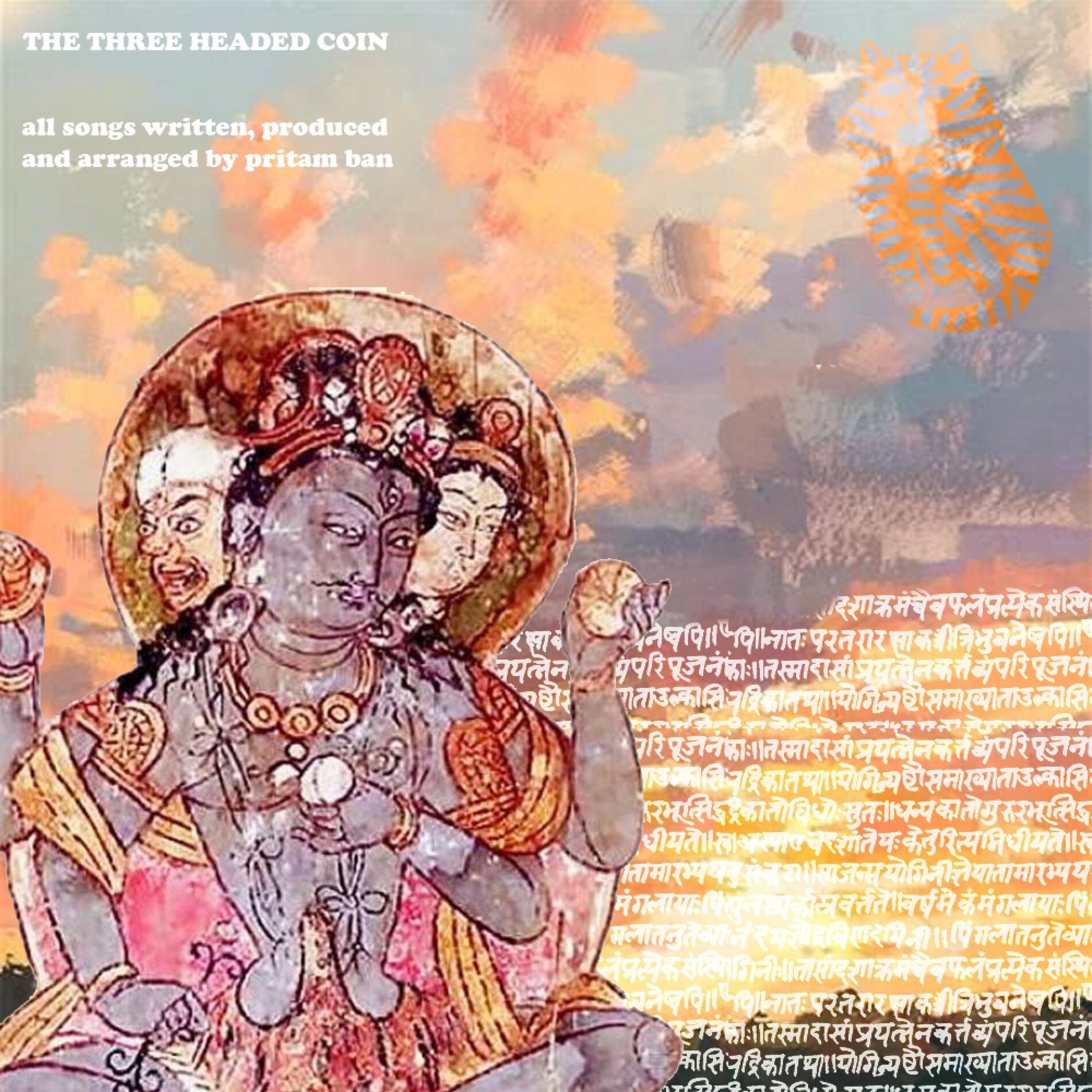 Album cover of the three headed coin
