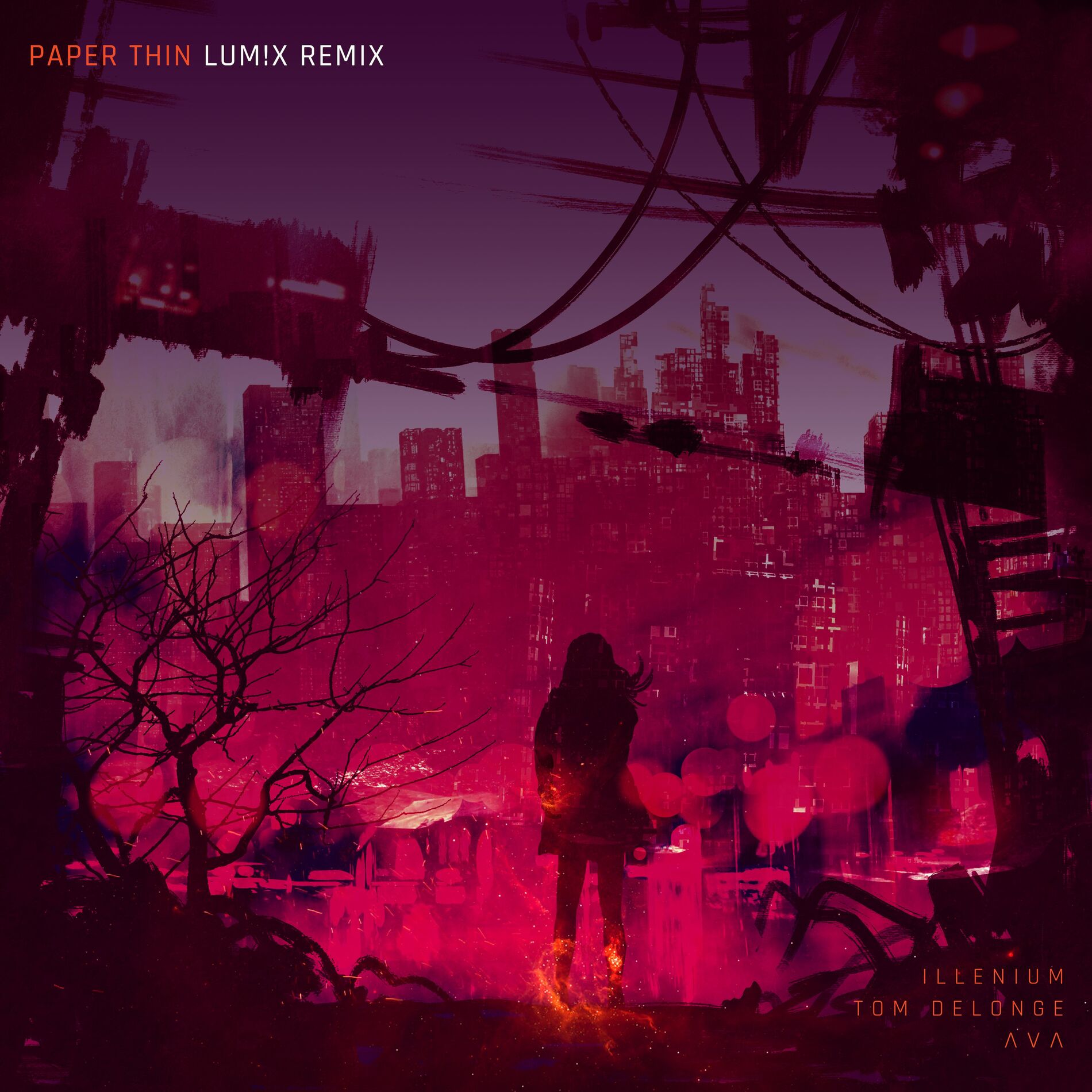 Album cover of Paper Thin (LUM!X Remix)
