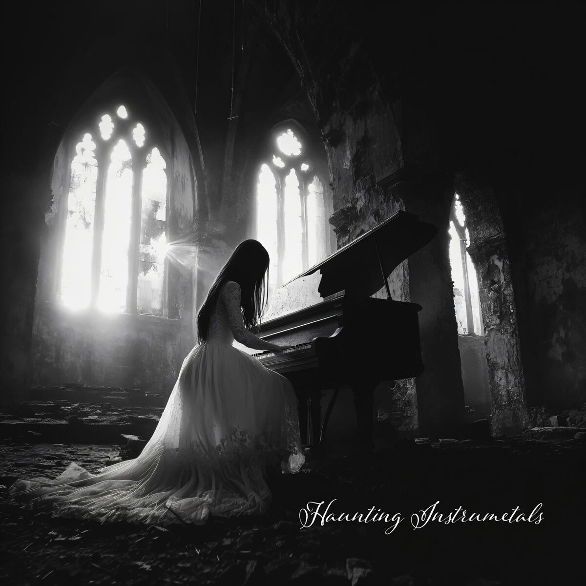 Album cover of haunting instrumentals