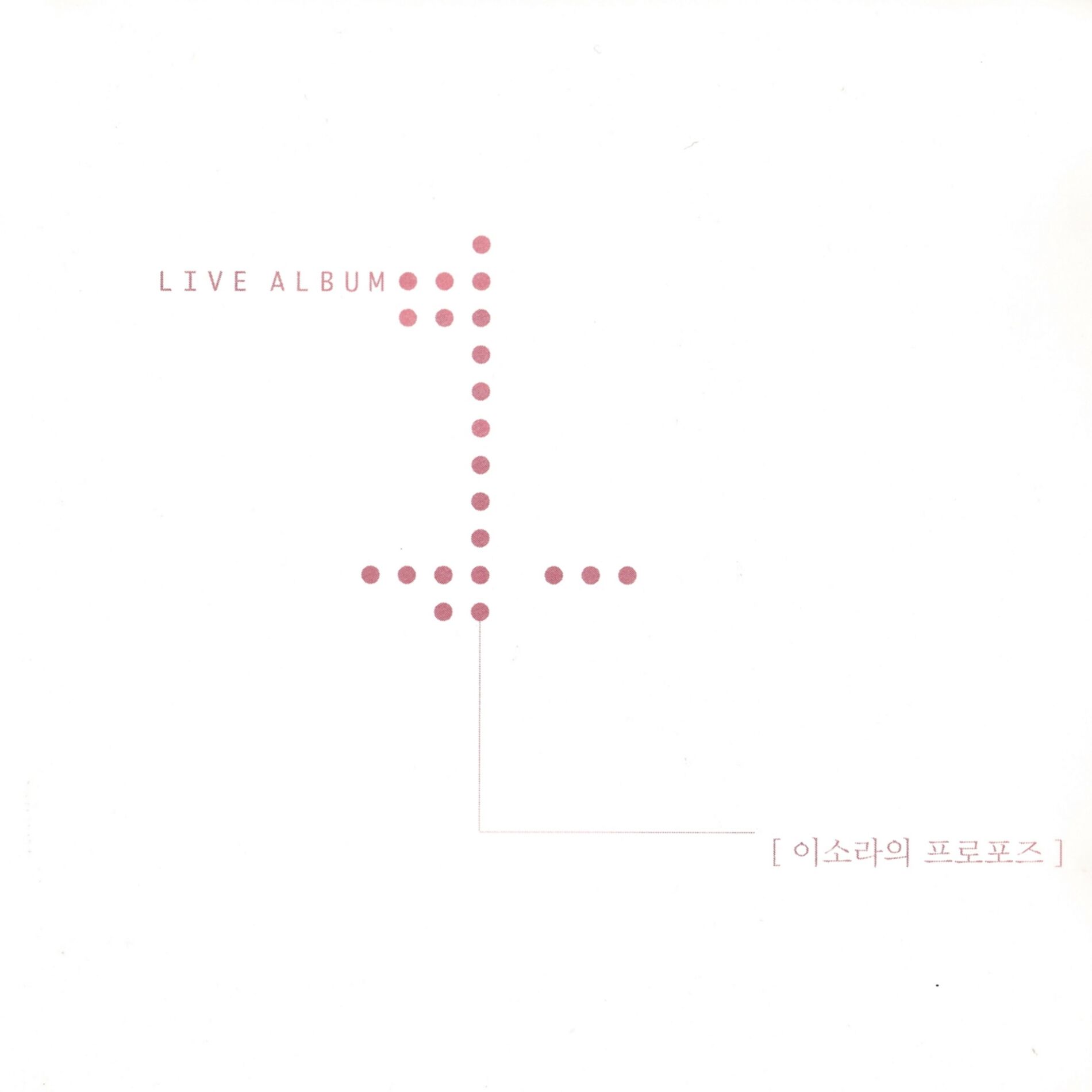 Album cover of 이소라의 프로포즈 1집