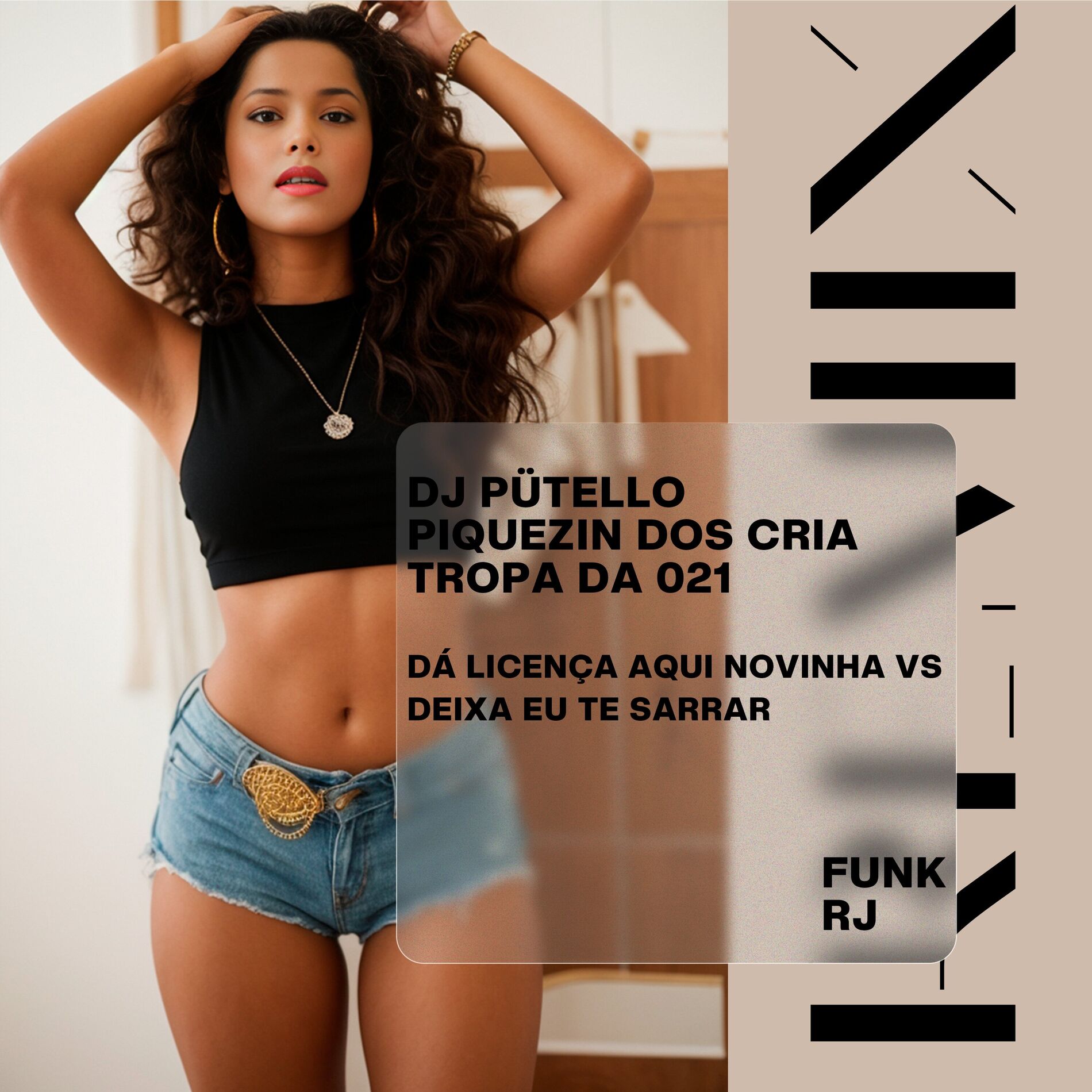 Album cover of DÁ LICENÇA AQUI NOVINHA vs DEIXA EU TE SARRAR (FUNK RJ)