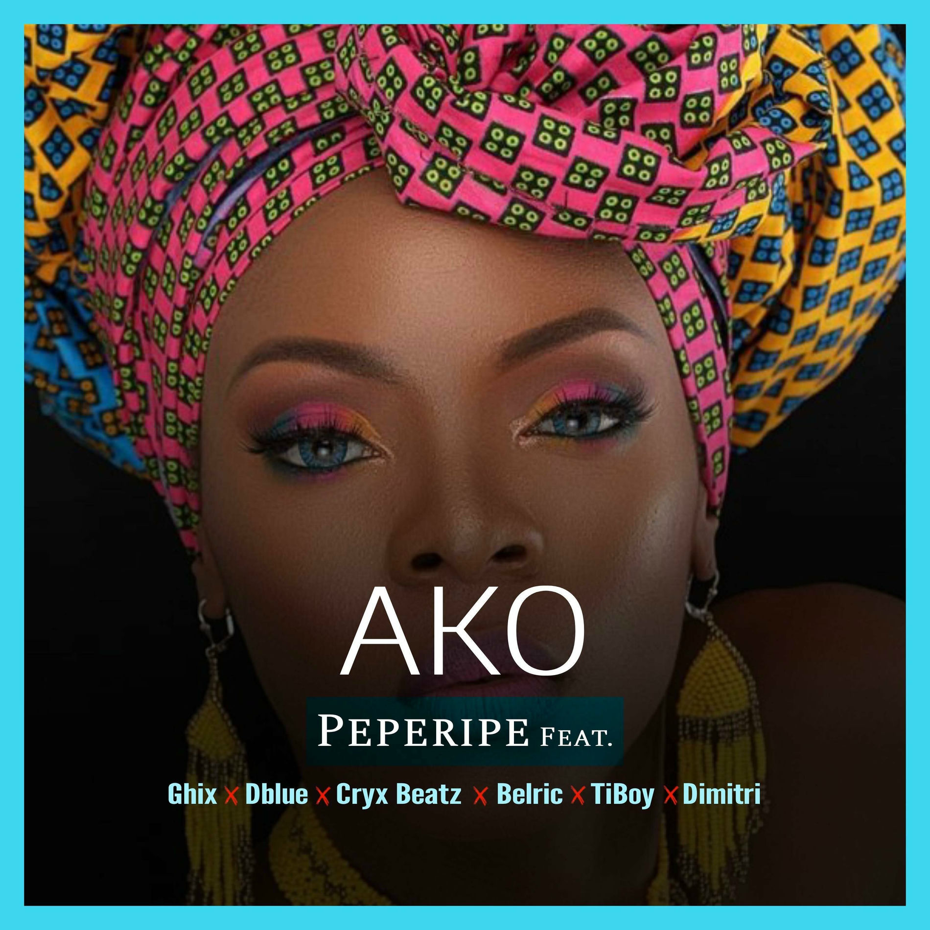 Album cover of AKO (feat. Ghix, Dblue, Cryx beatz, Belric, Tiboy & Dimitri)