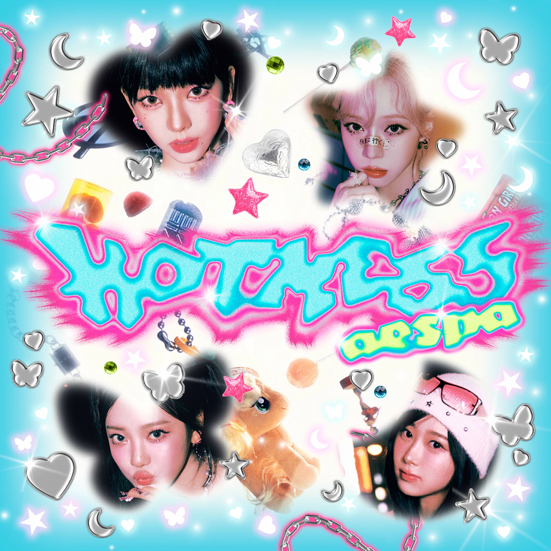 aespa HotMess PosterVer. 24枚 aespa - Hot Mess [1st JP Single Album - Poster Ver.] - K PLACE