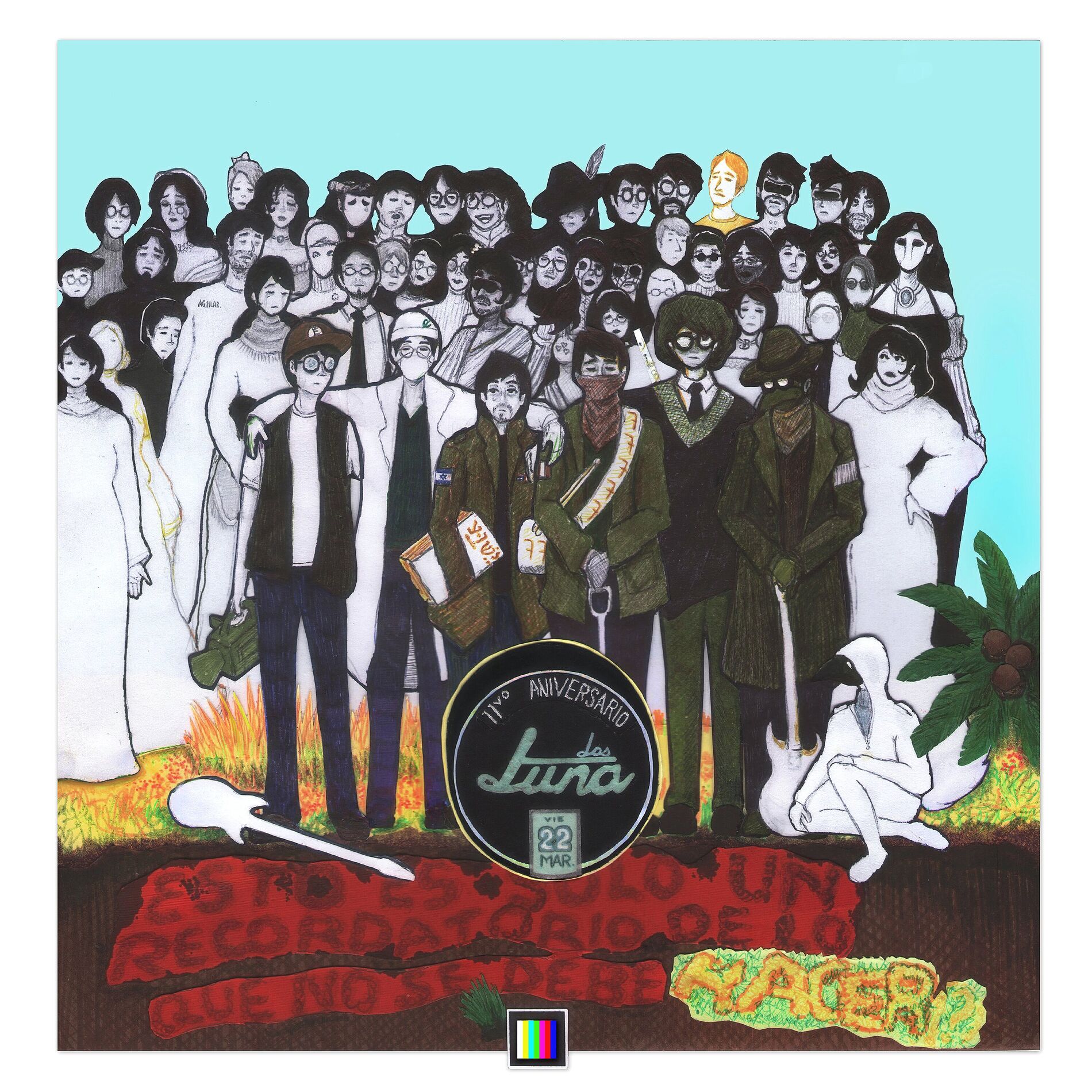 Album cover of 11Vo Aniversario, La Orquesta del Final de los Tiempos de la Luz