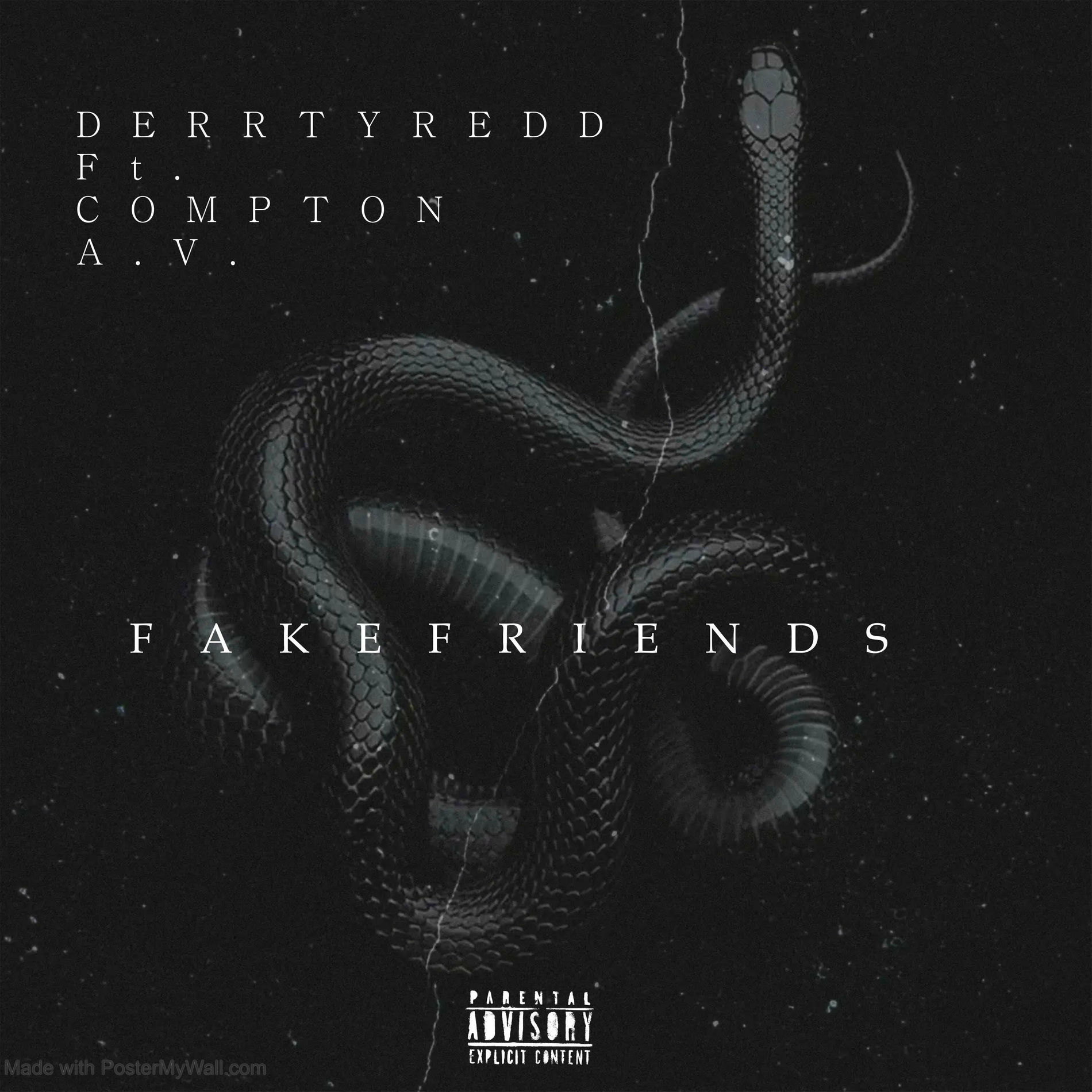 Album cover of Fake Friends (feat. Compton Av)