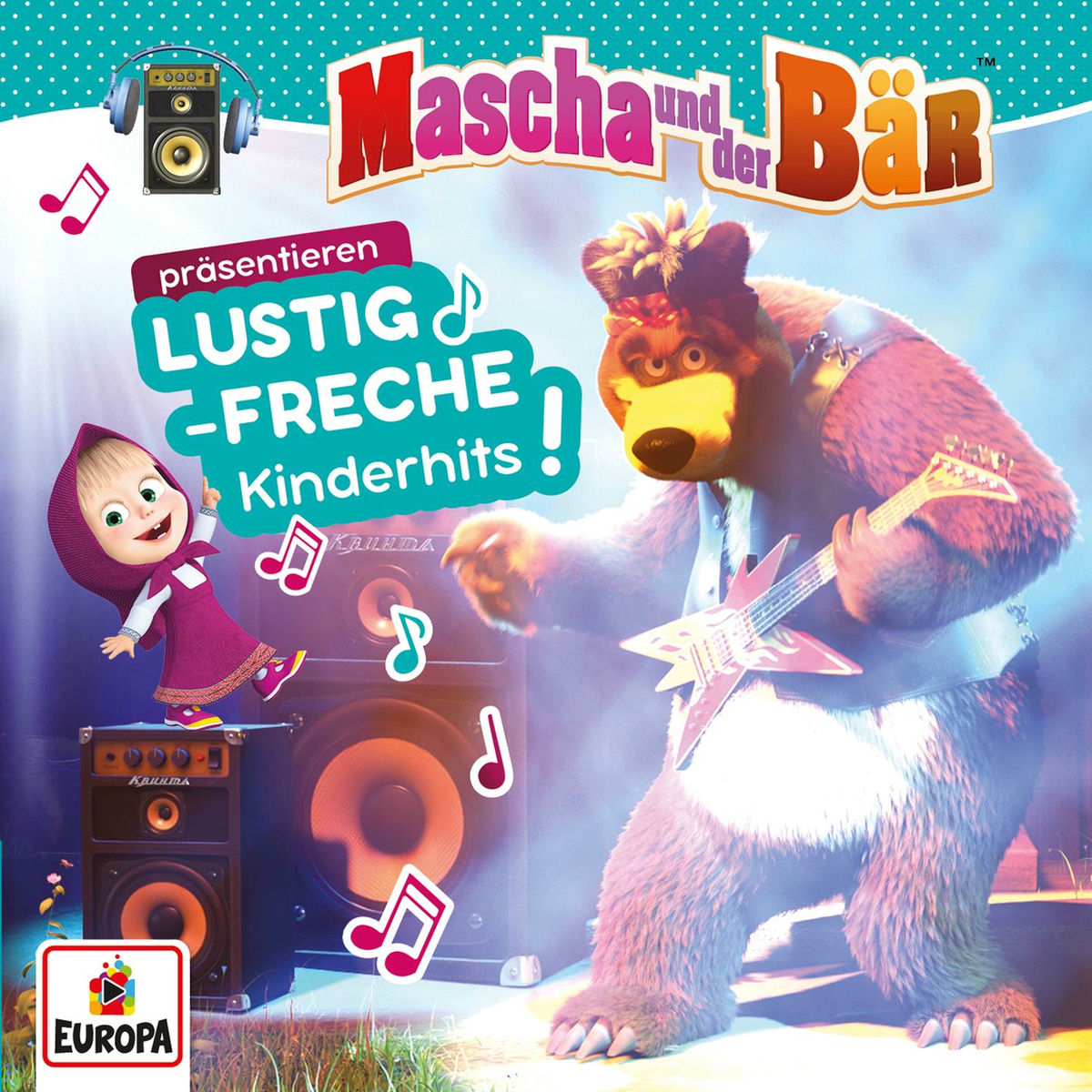 Album cover of Mascha & der Bär präsentieren lustig-freche Kinderhits