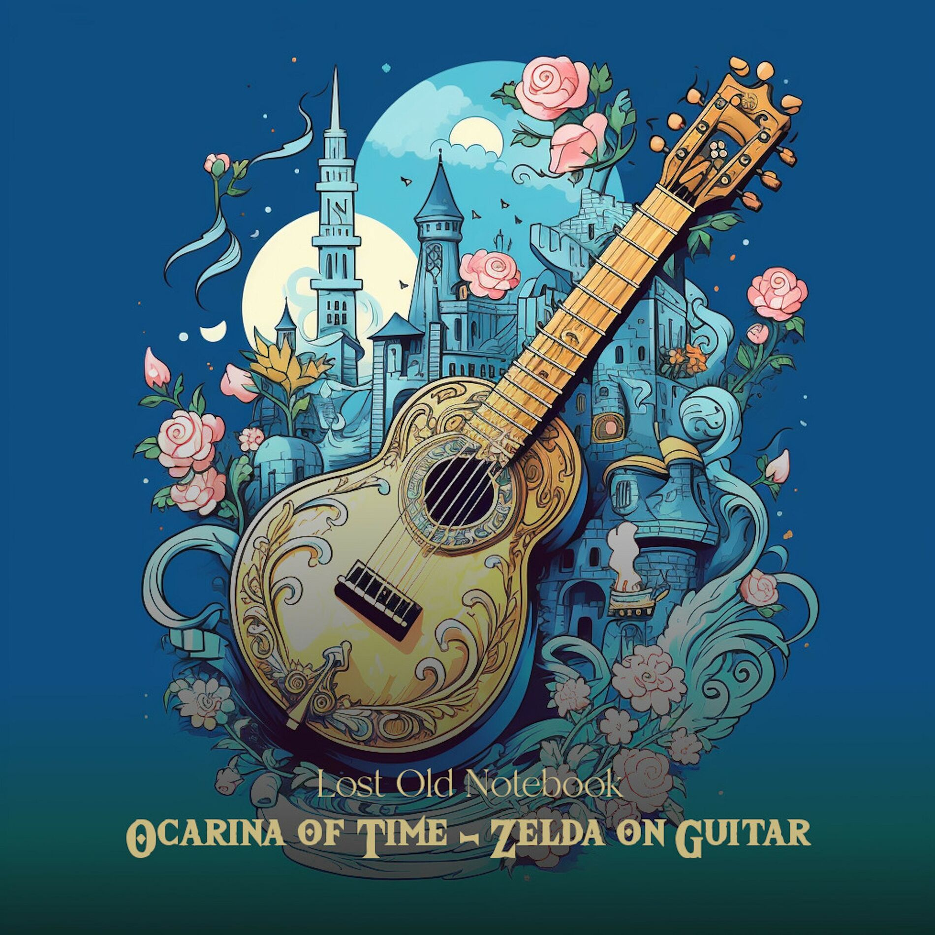 Album cover of Ocarina of Time - Zelda on Guitar