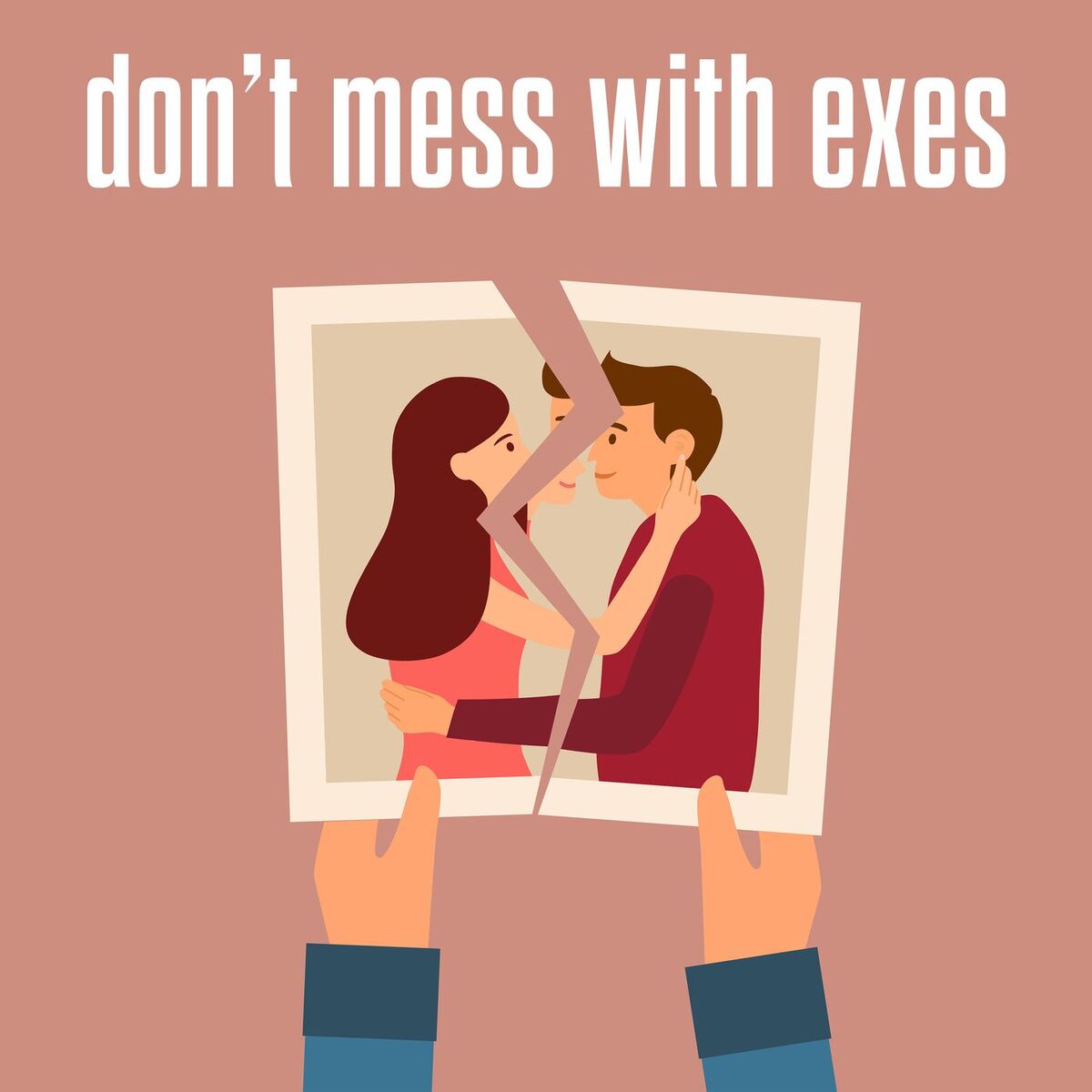 Album cover of don't mess with exes
