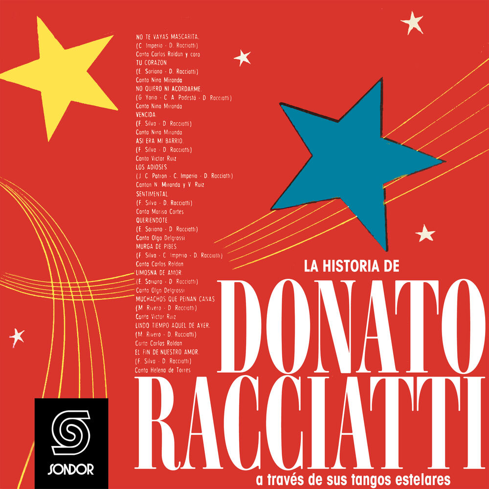 Picture of La Historia de Donato Racciatti a Través de Sus Tangos Estelares