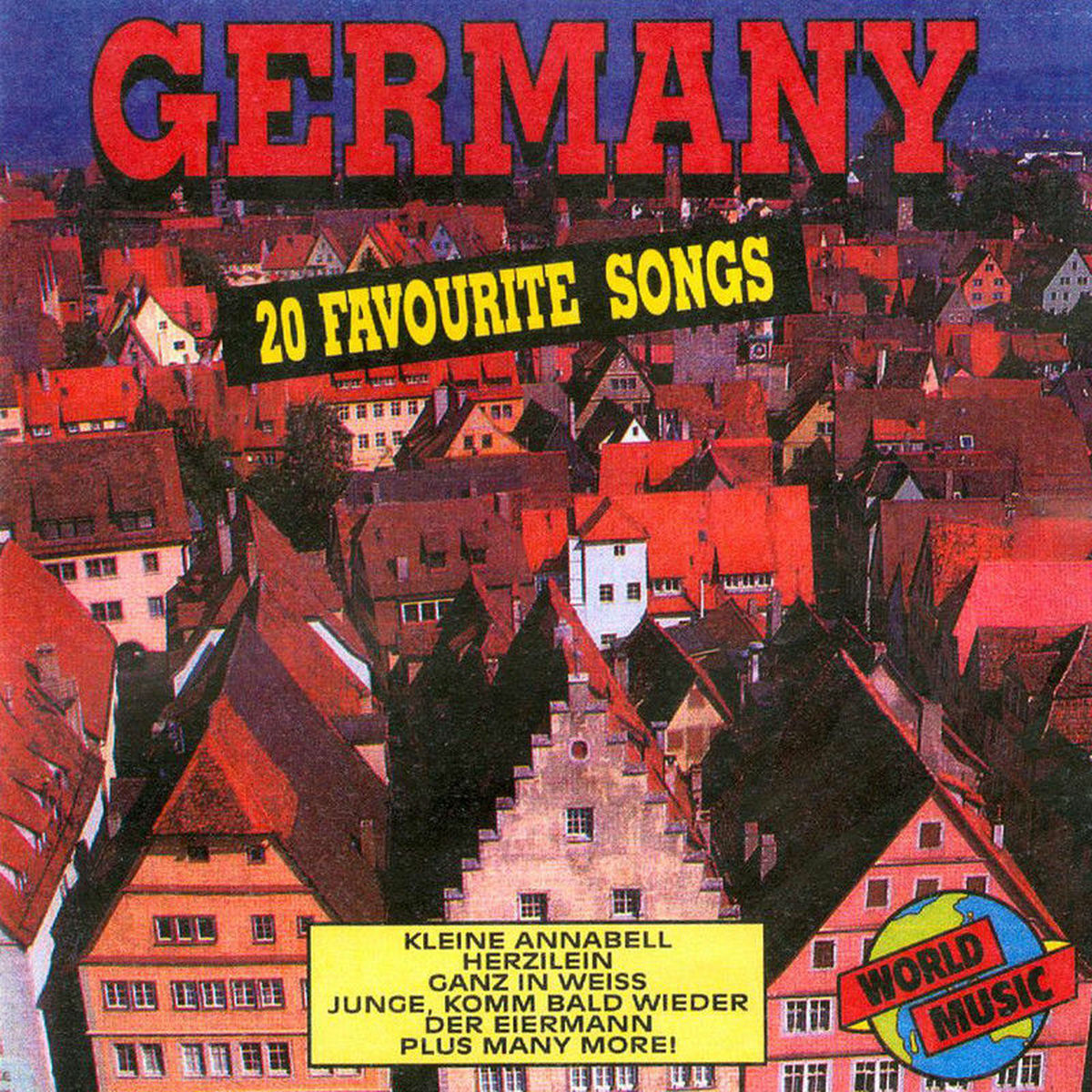 Album cover of Germany - 20 Favourite Songes