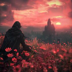 Cover of death blooming