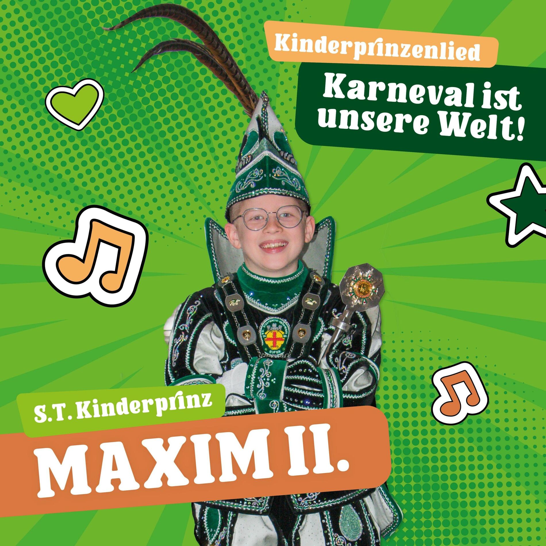 Album cover of Karneval ist unsere Welt (feat. S.T. Kinderprinz Maxim 2)