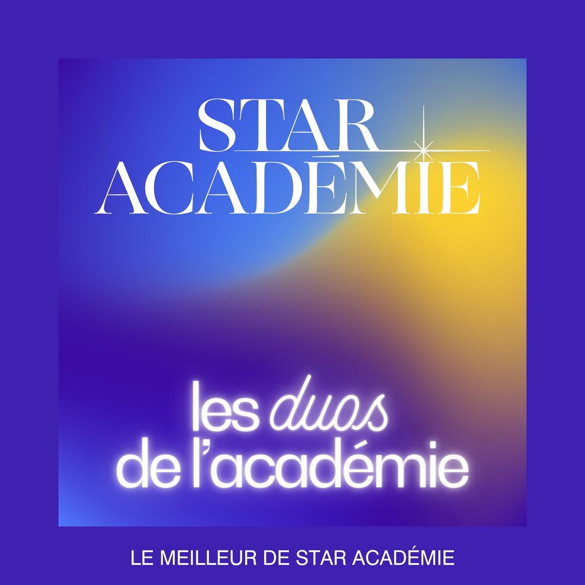 Album cover of Le meilleur de Star Académie : les duos de l'académie
