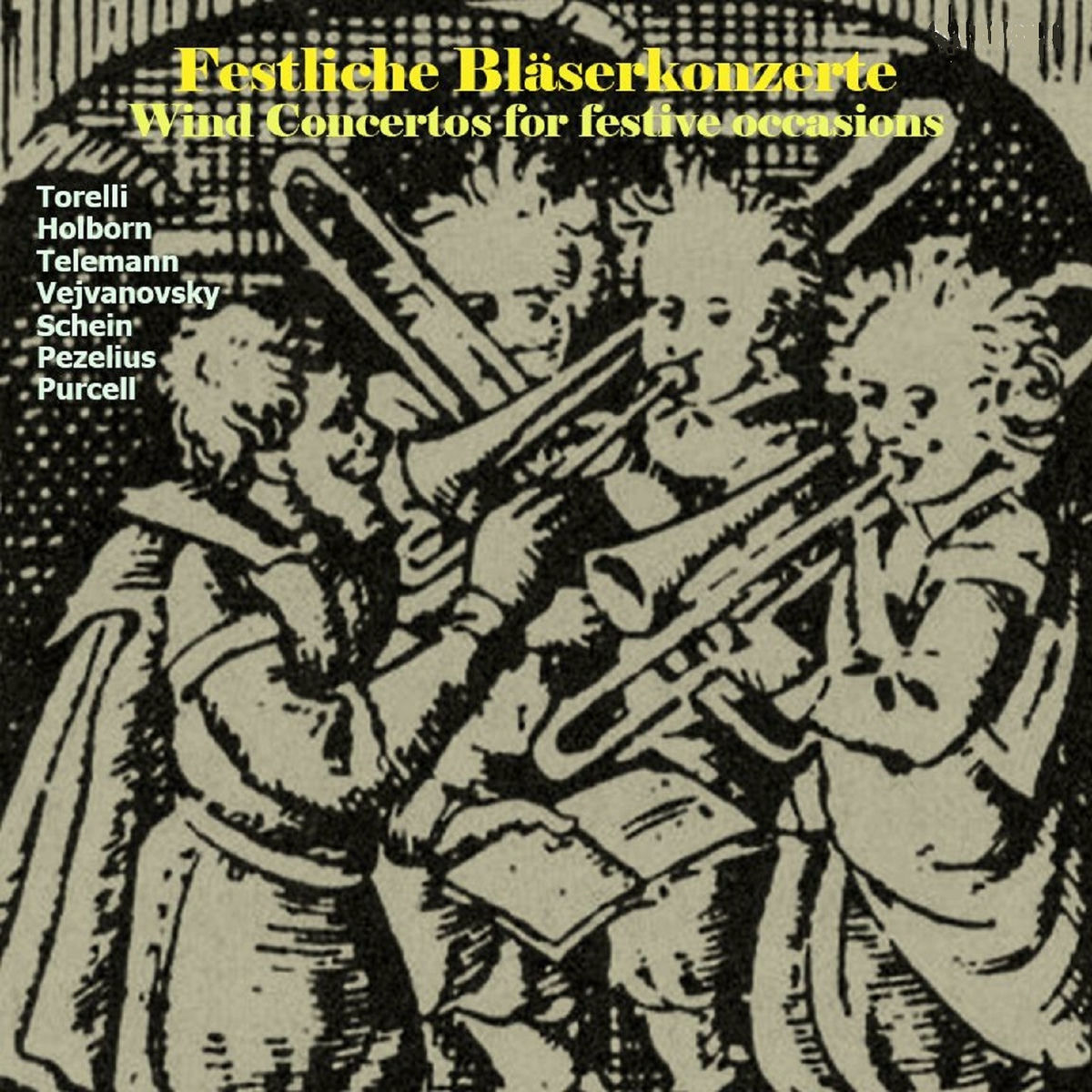 Album cover of Wind Concertos for Festive Occasions