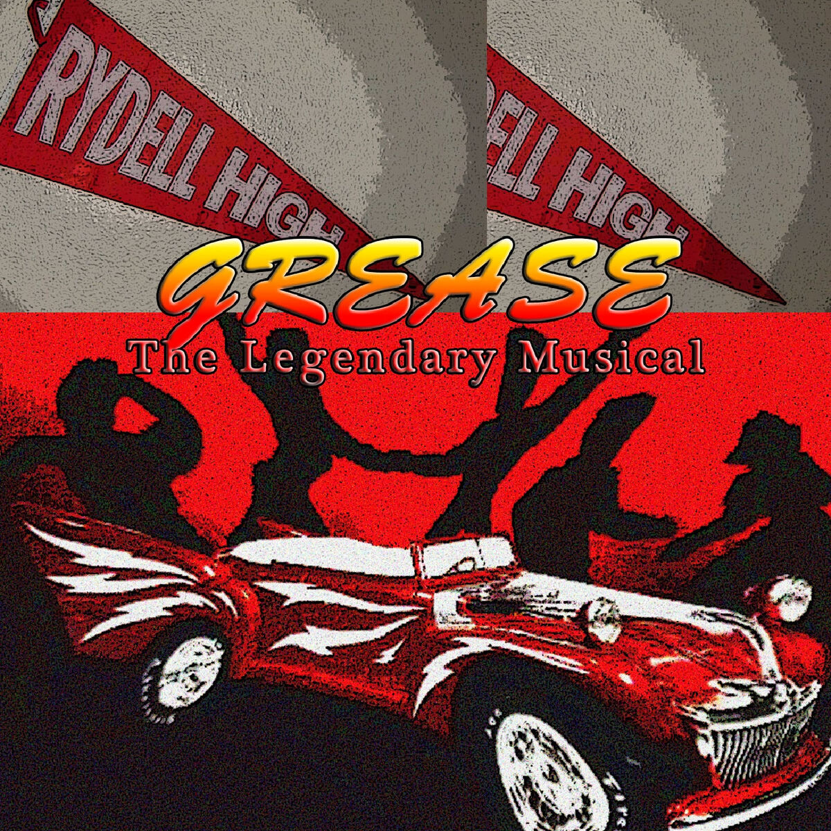 Album cover of Grease - The Legendary Musical