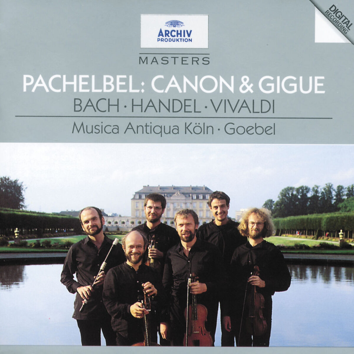 Album cover of Pachelbel: Canon & Gigue / Bach: Orchestral Suites Nos.2 & 5 / Handel: Sonata No.4 / Vivaldi: Sonata No.12