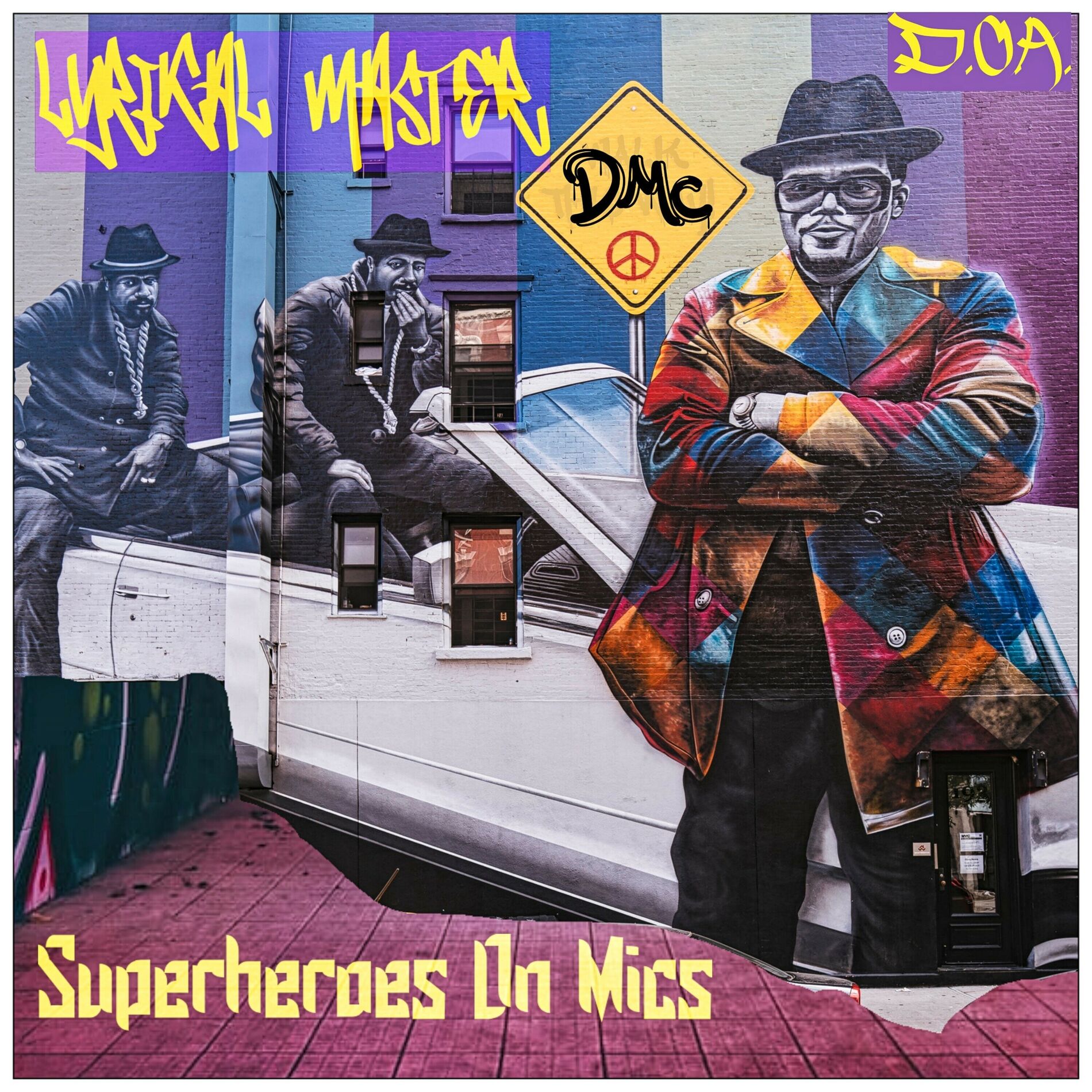 Album cover of Superheroes On Mics