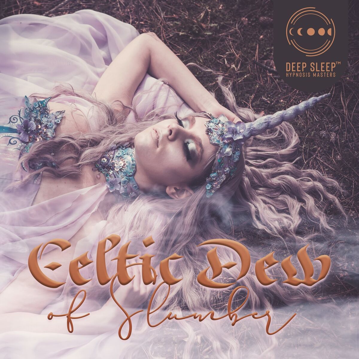 Album cover of Celtic Dew of Slumber: Celtic Music to Mellow Out, Beautiful Affirmations Before Bed, Deep Sleep Healing Hypnosis