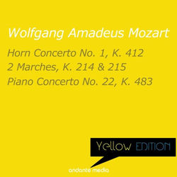 Cover of Yellow Edition - Mozart: Horn Concerto No. 1, K. 412 & Piano Concerto No. 22, K. 483 by undefined