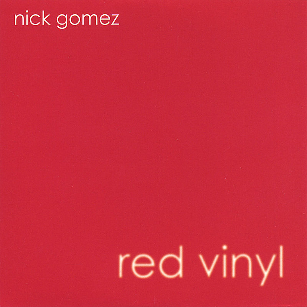 Album cover of Red Vinyl