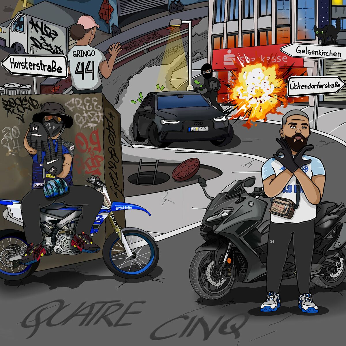 Album cover of Quatre Cinq