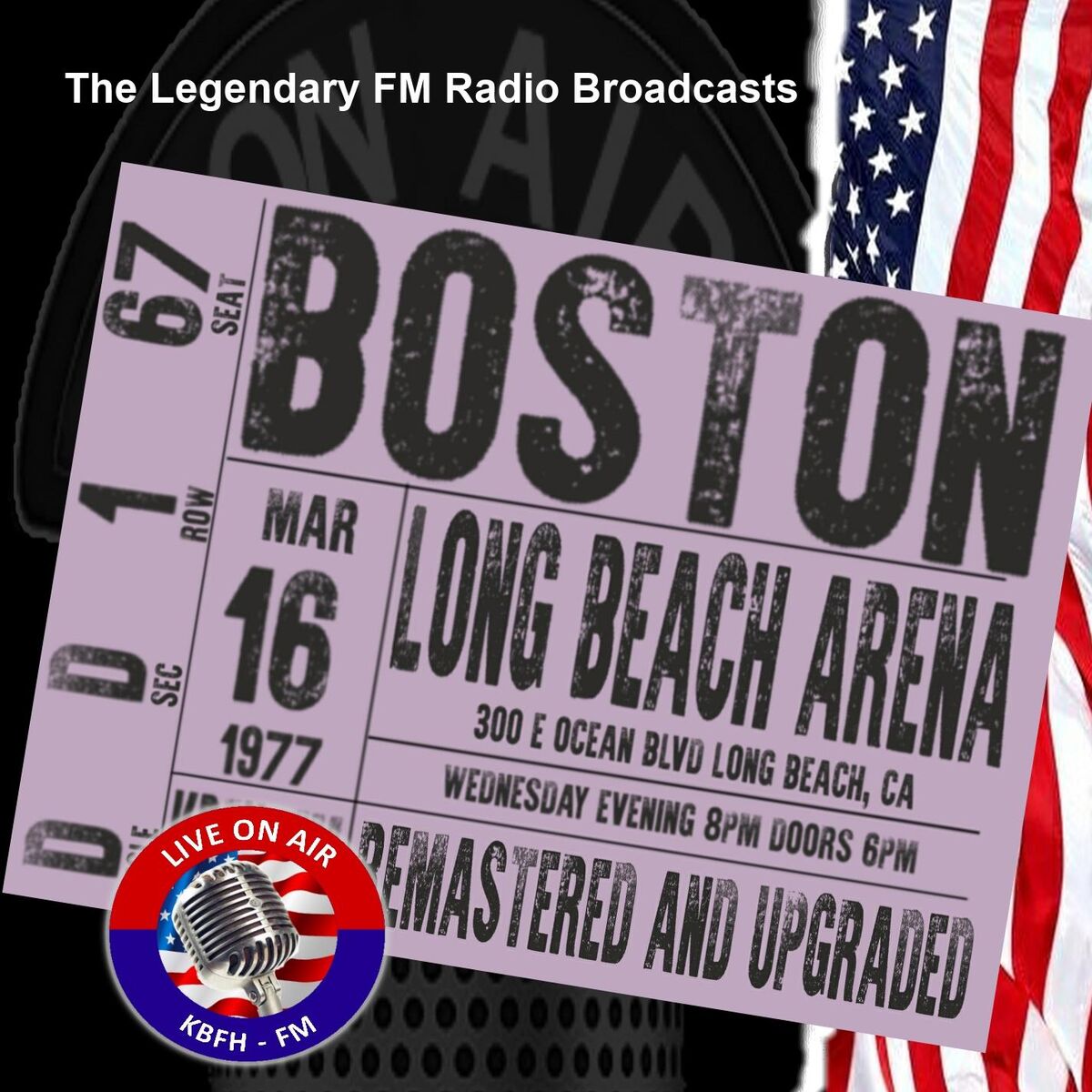 Album cover of Legendary FM Broadcasts - Long Beach Arena, Long Beach CA 16th March 1977