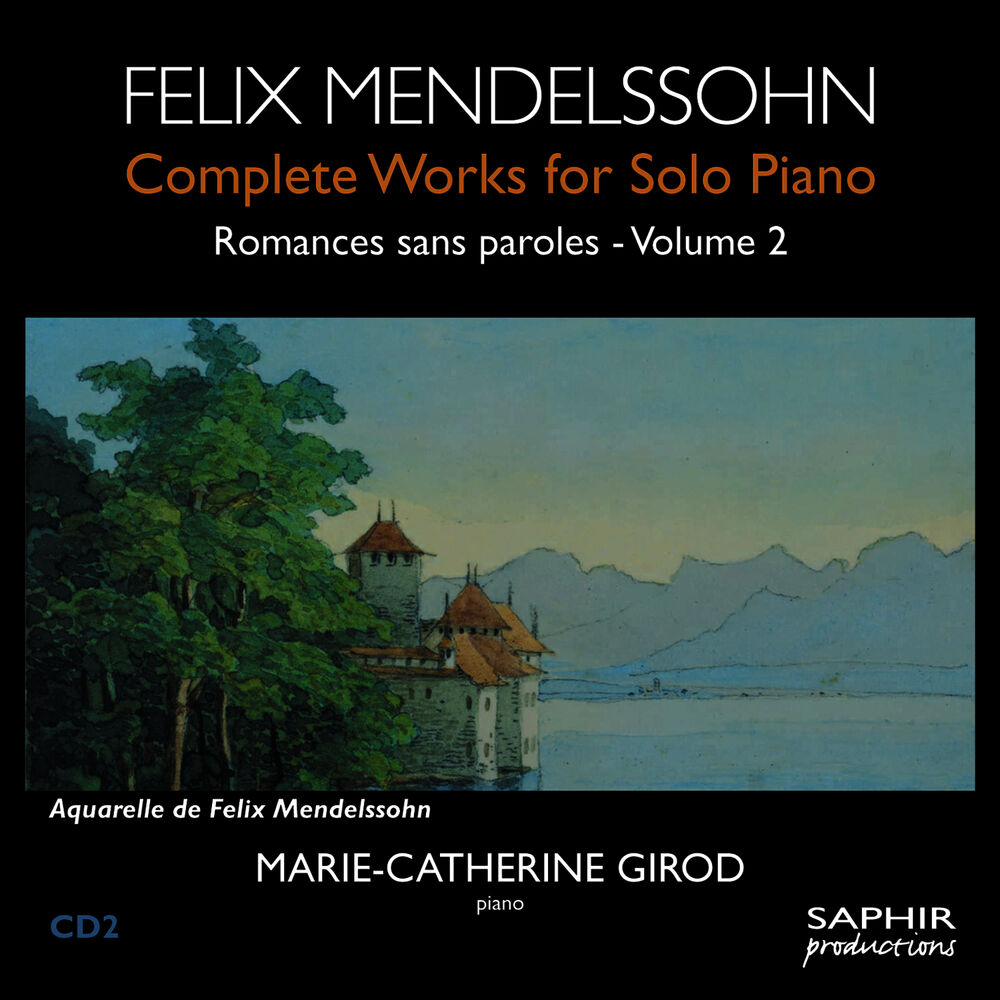 Picture of Mendelssohn: Six Songs Without Words, Vol. 2