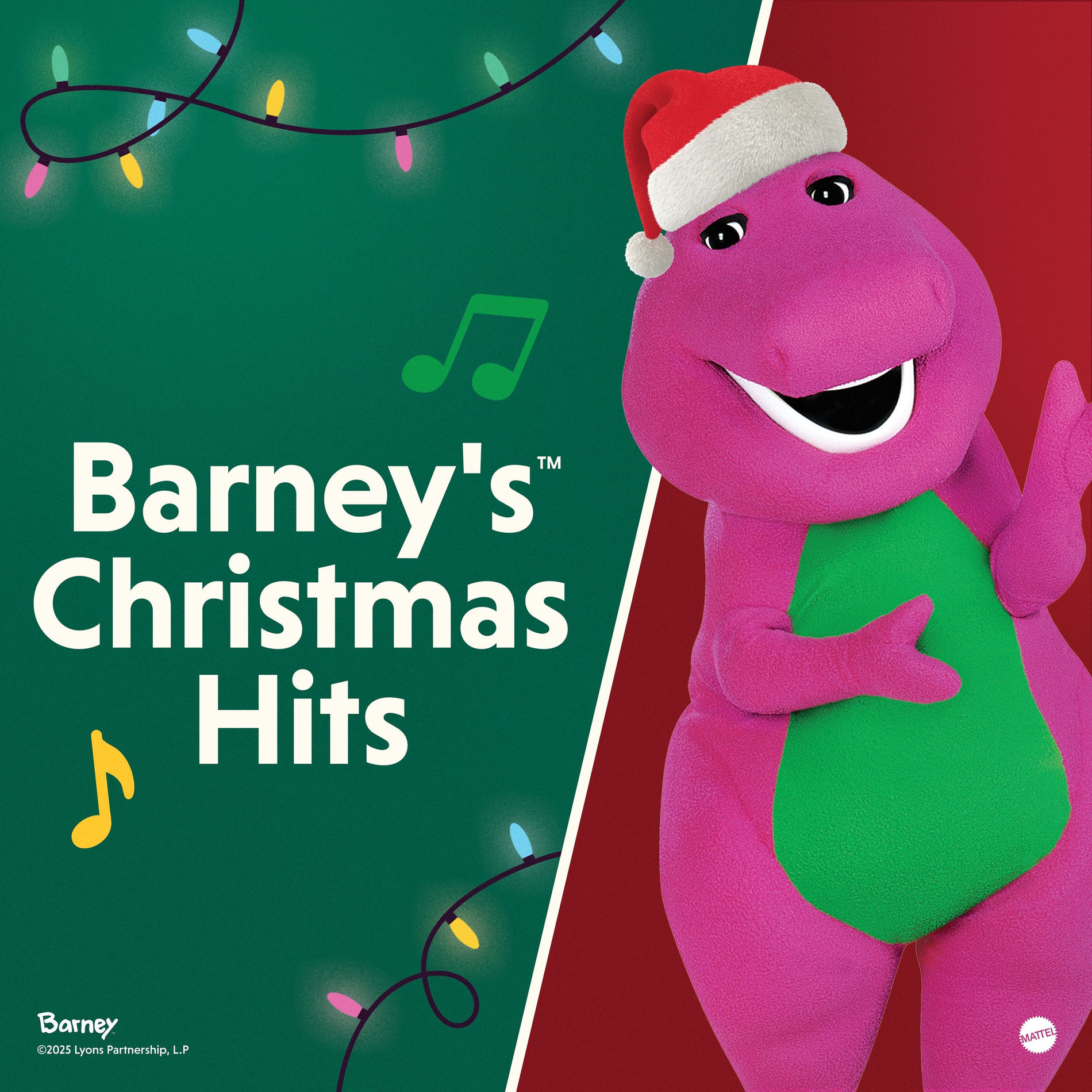 Album cover of Barney's Christmas Hits