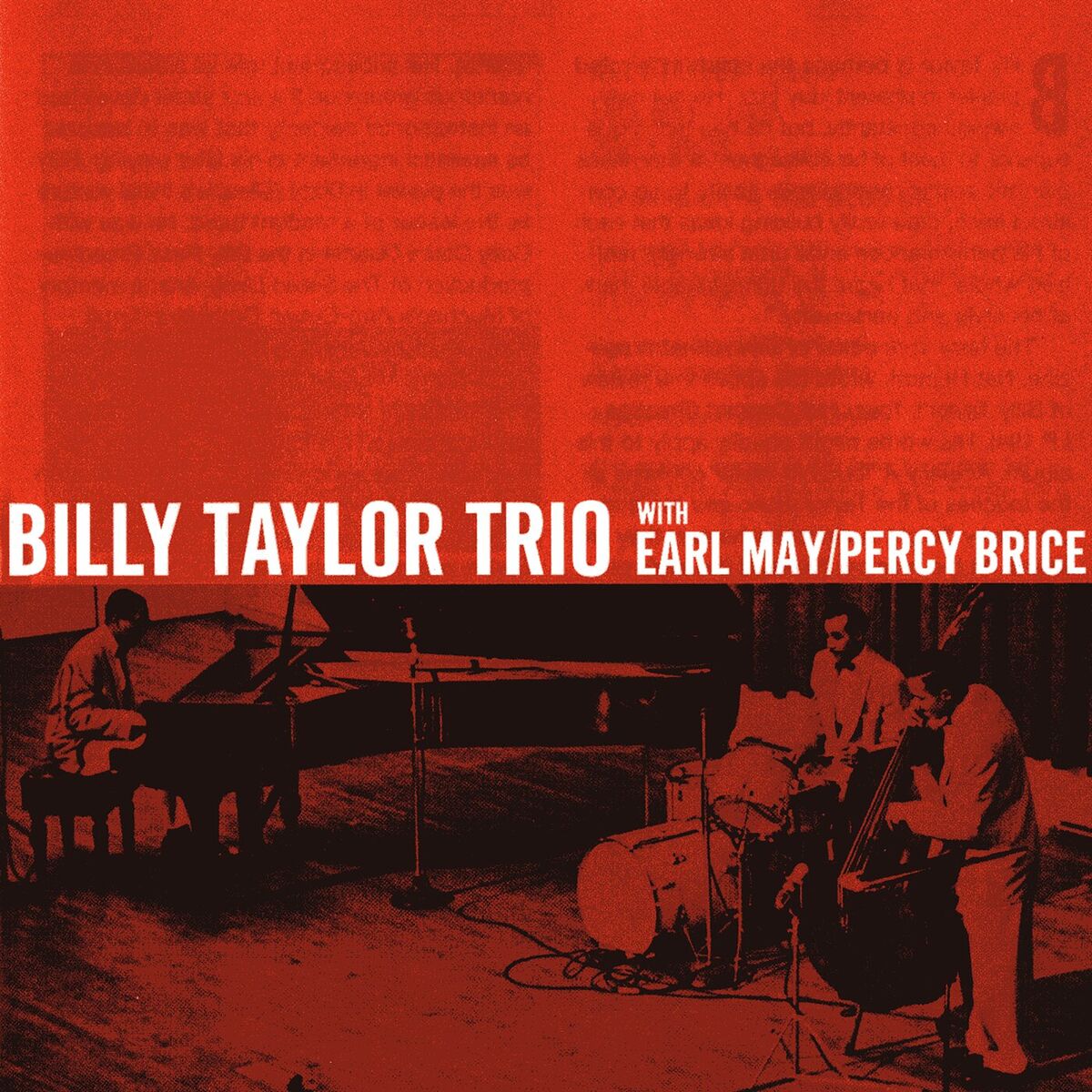 Album cover of Billy Taylor Trio With Earl May And Percy Brice