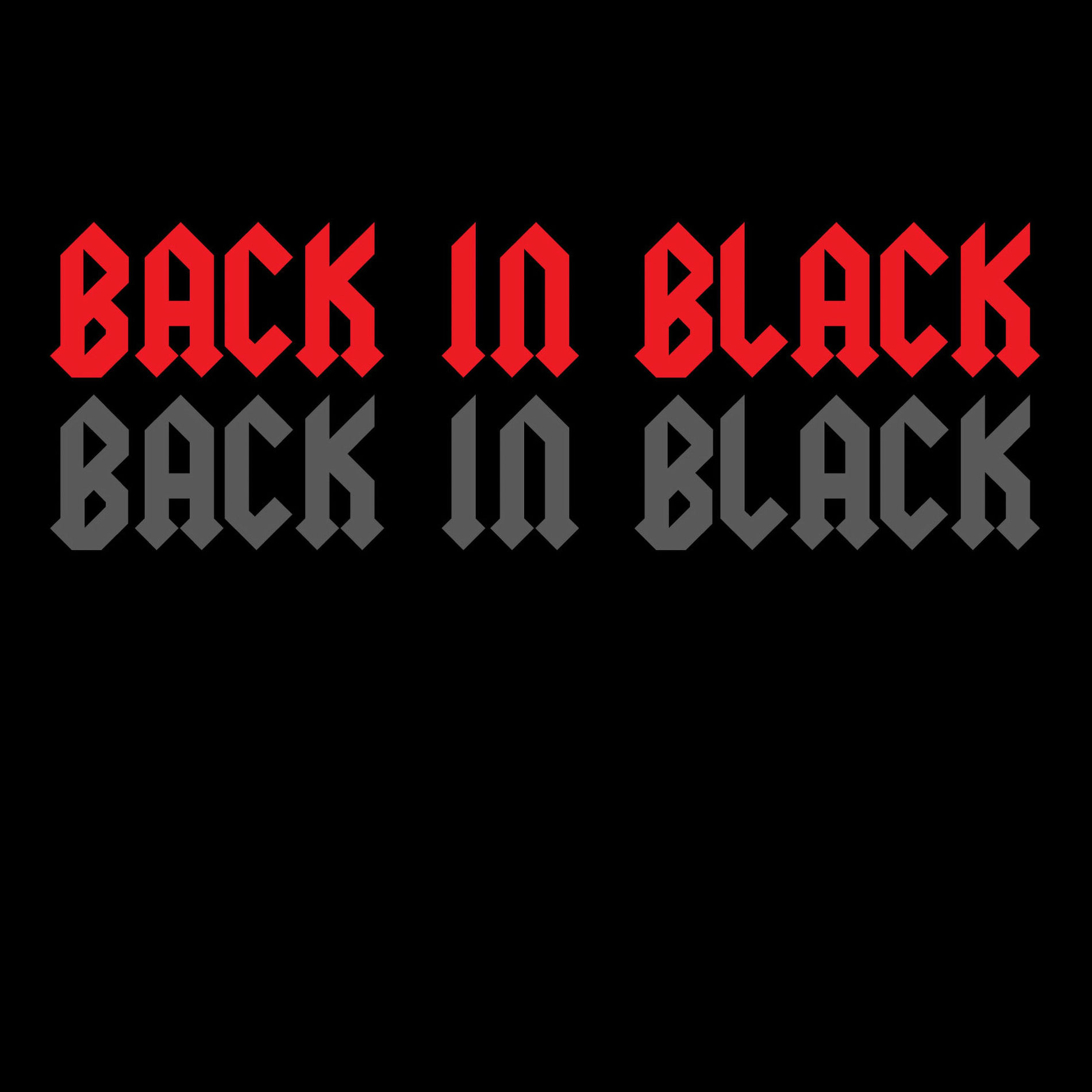 Album cover of Back in Black