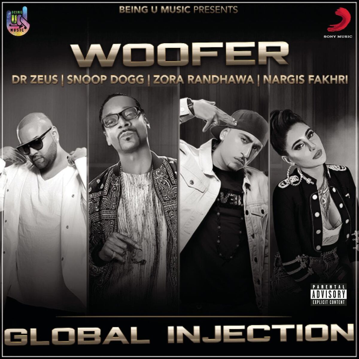Album cover of Woofer (feat. Snoop Dogg, Zora Randhawa & Nargis Fakhri)