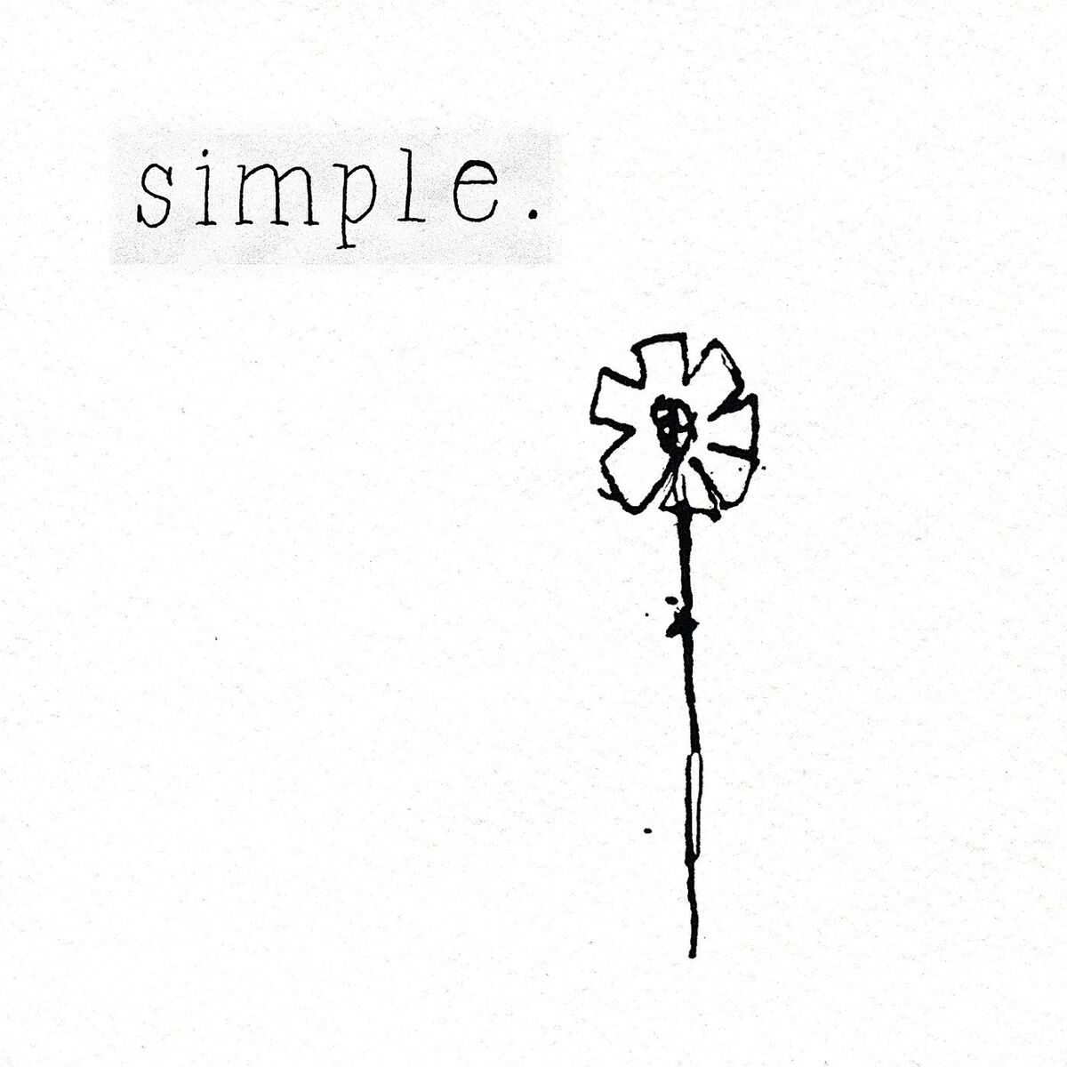 Album cover of simple.
