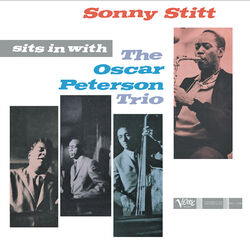 Cover of Sonny Stitt Sits In With The Oscar Peterson Trio