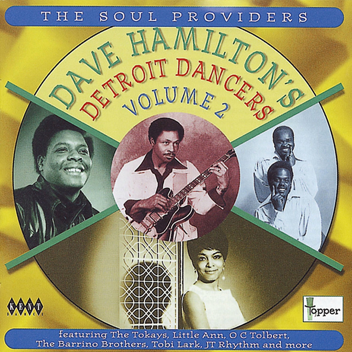 Album cover of Dave Hamilton's Detroit Dancers, Vol. 2