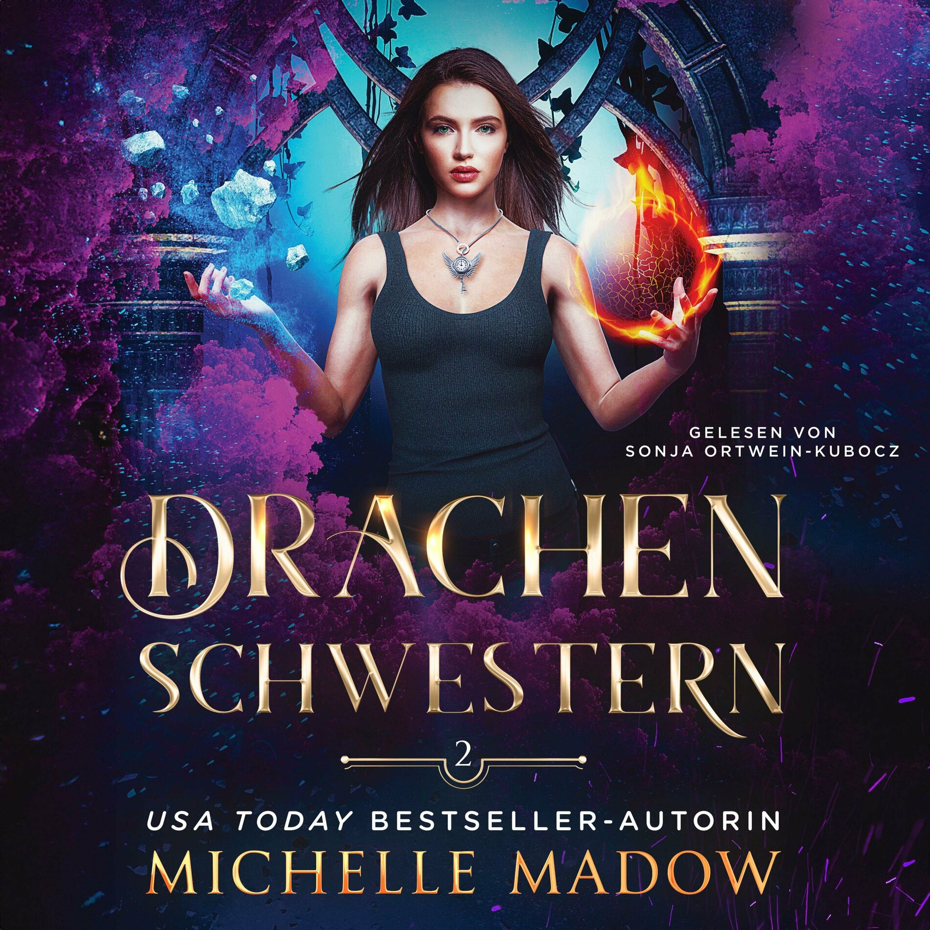 Album cover of Drachenschwestern 2 - Drachen Magie Hörbuch