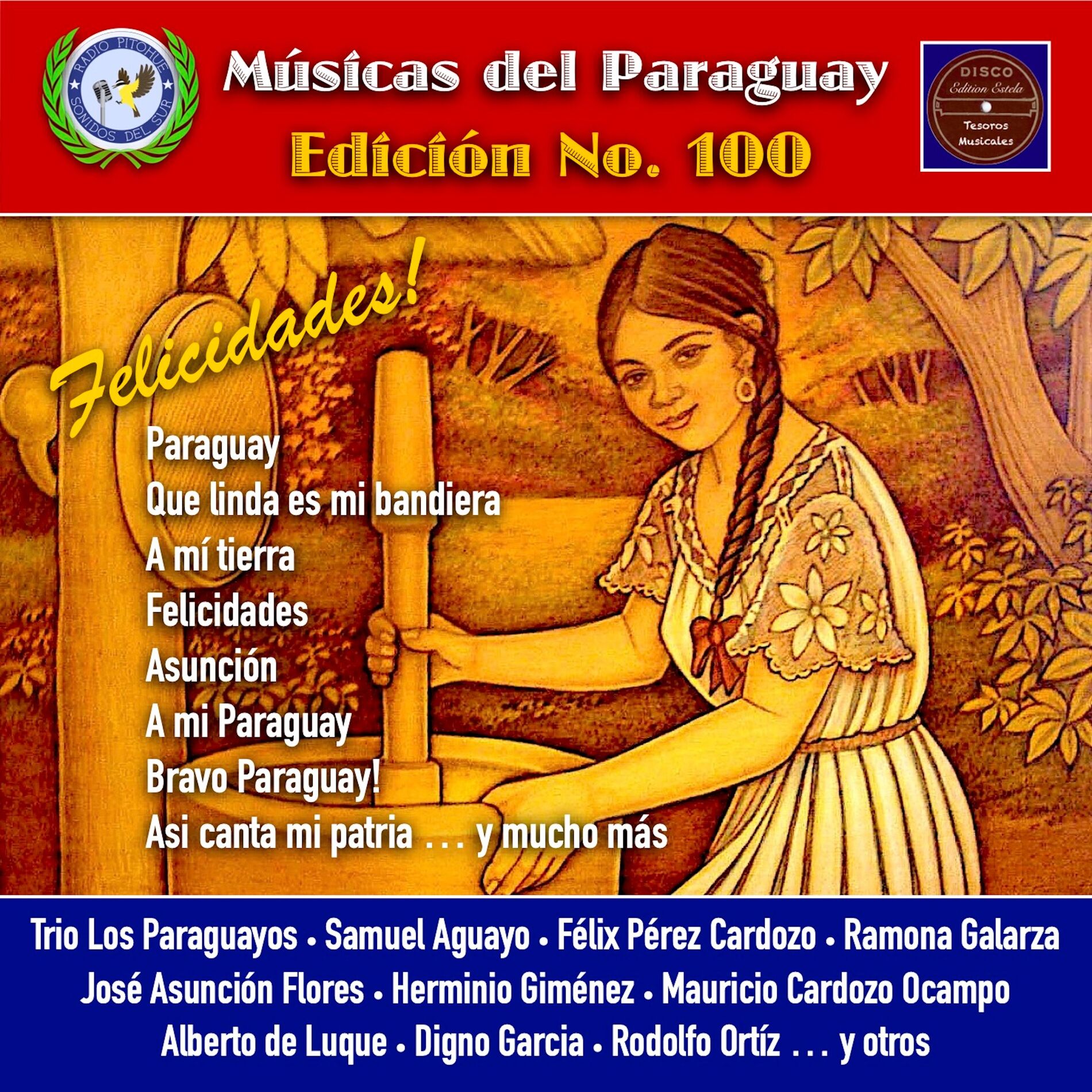 Album cover of Músicas del Paraguay (Edición 100)