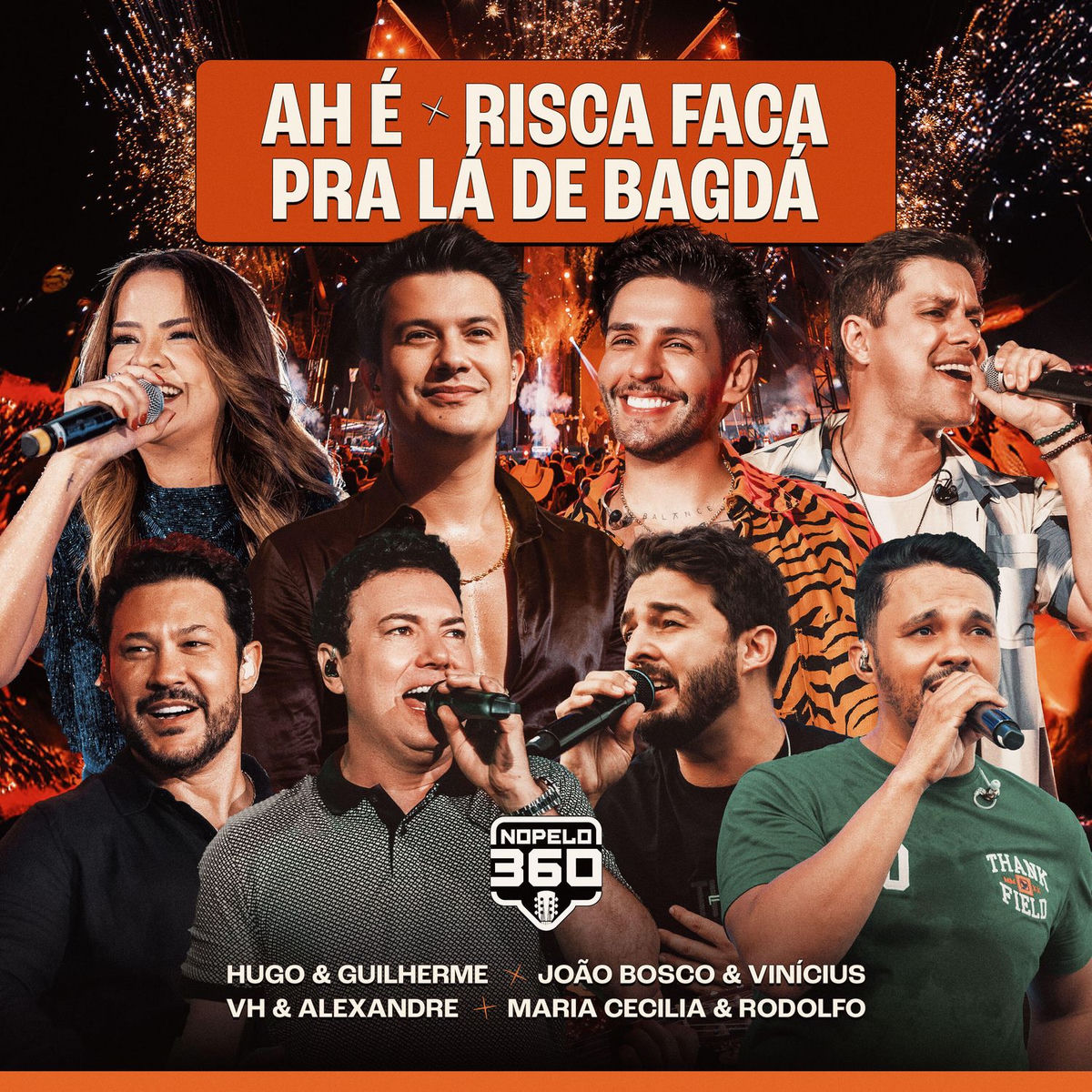 Album cover of Ah é / Risca Faca / Pra Lá de Bagdá (Ao Vivo em Cuiabá)