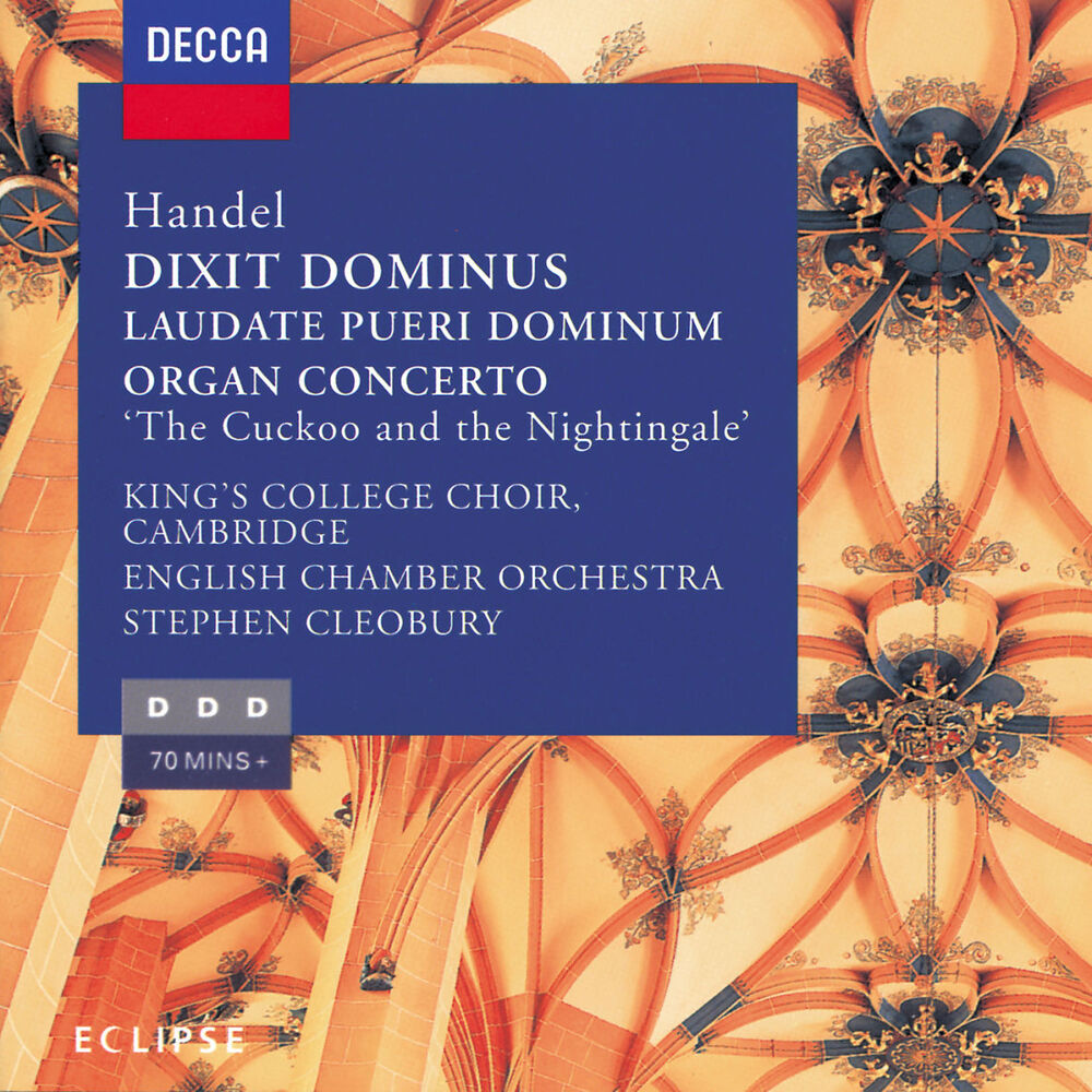Picture of Handel: Dixit Dominus, Organ Concerto No. 13, Laudate Pueri