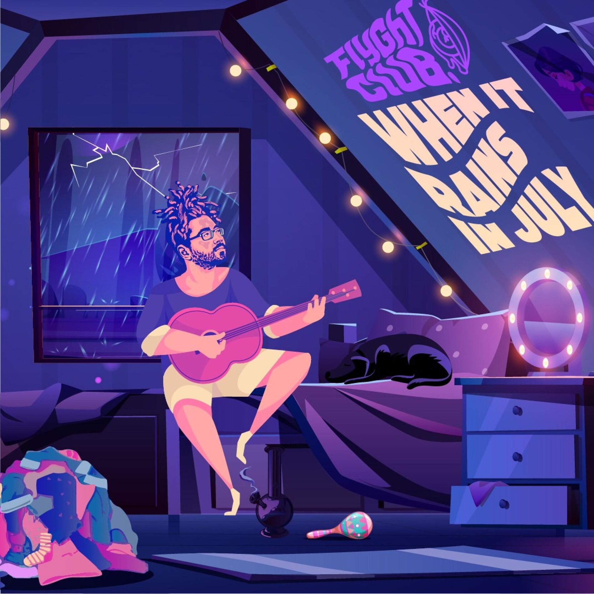 Album cover of When It Rains In July
