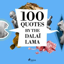 Cover of 100 Quotes by the Dalaï Lama
