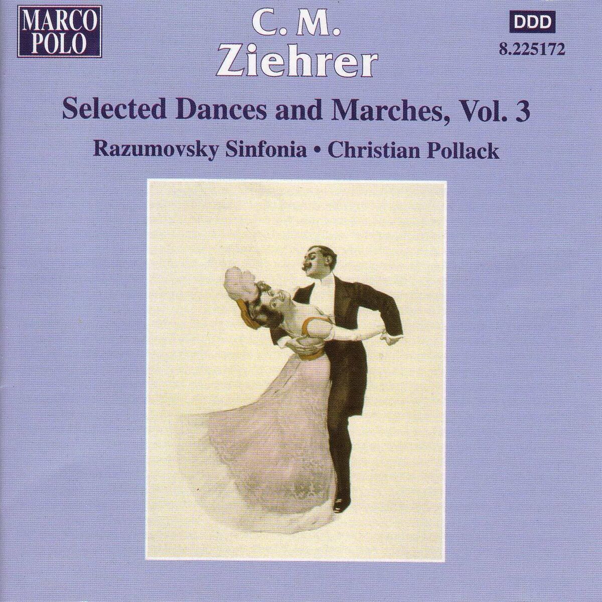 Album cover of Ziehrer: Selected Dances and Marches, Vol. 3