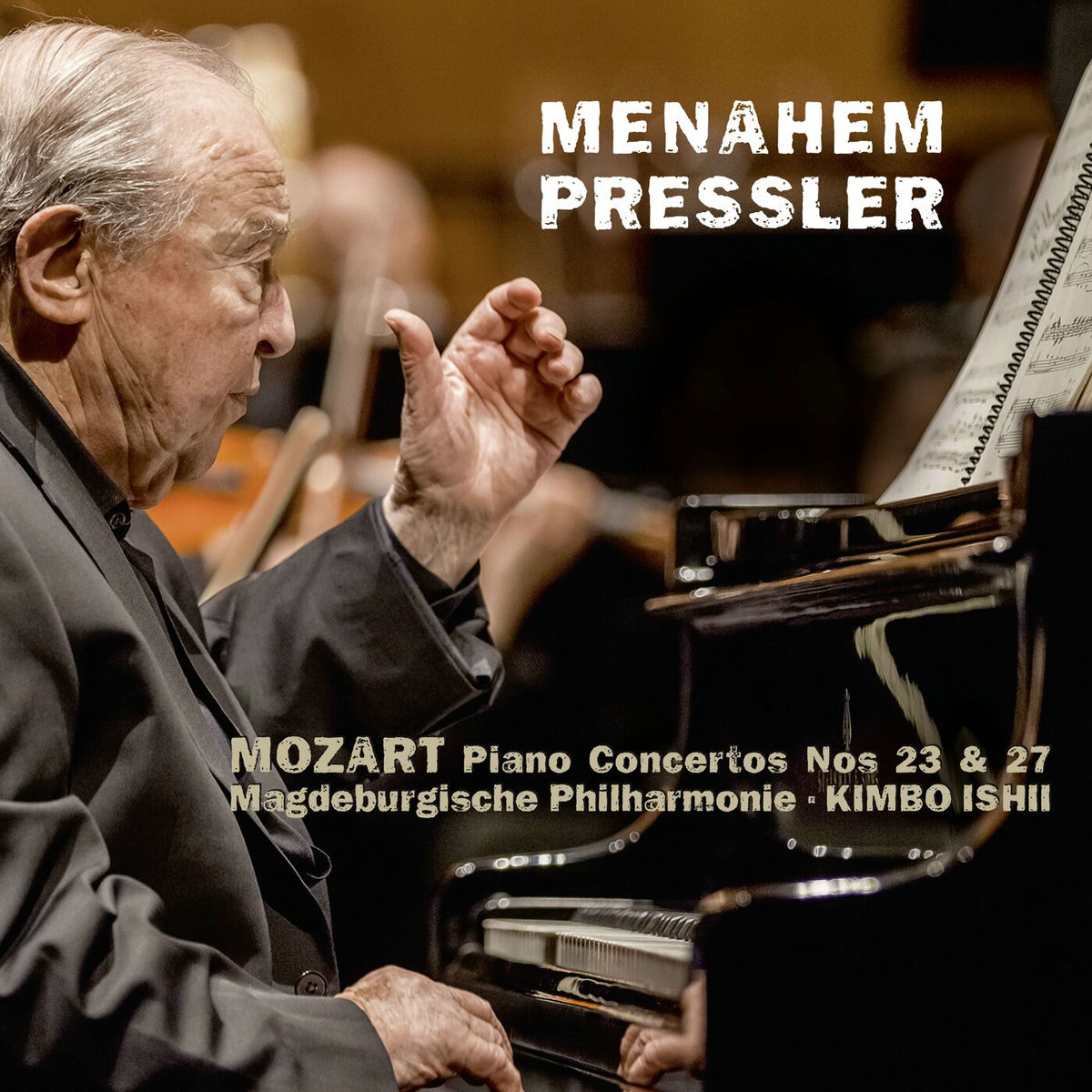 Album cover of Mozart: Piano Concertos Nos. 23 & 27 (Live)