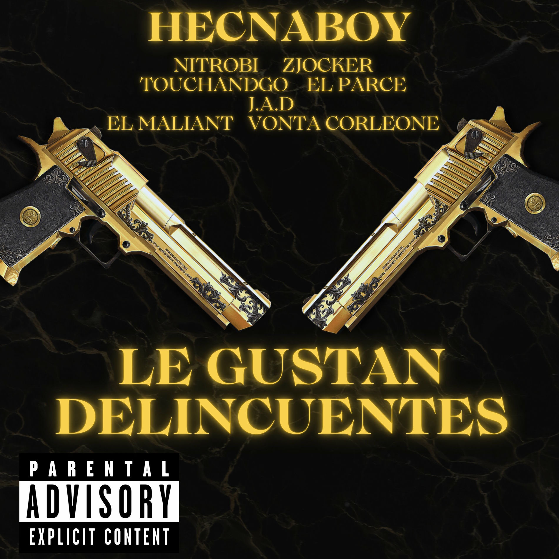 Album cover of Le Gustan Delincuentes